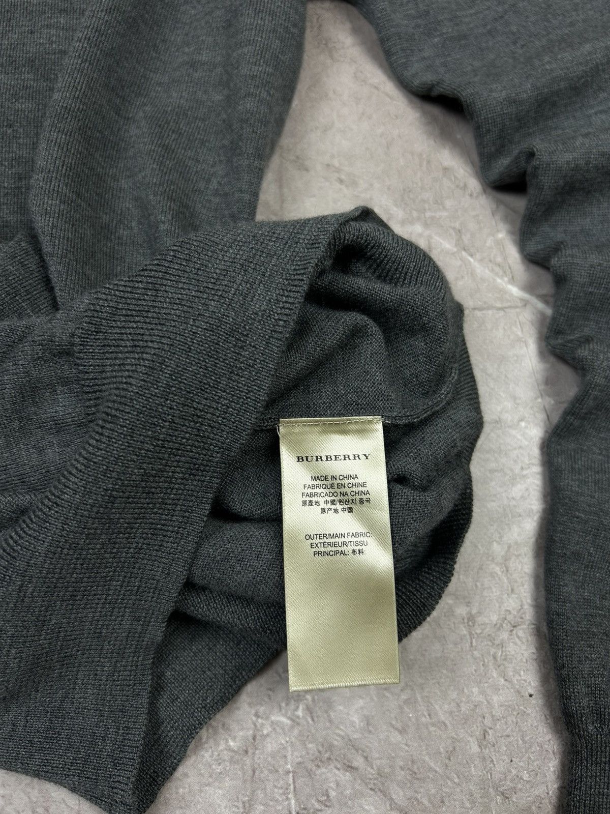 Burberry Burberry Brit Mens Sweater Size US S / EU 44-46 / 1 - 5 Thumbnail