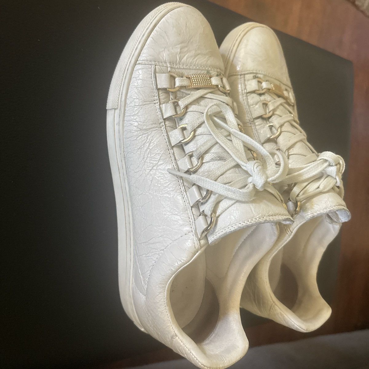 Balenciaga Balenciaga Arena Lows White Size US 5.5 / EU 38 - 7 Thumbnail