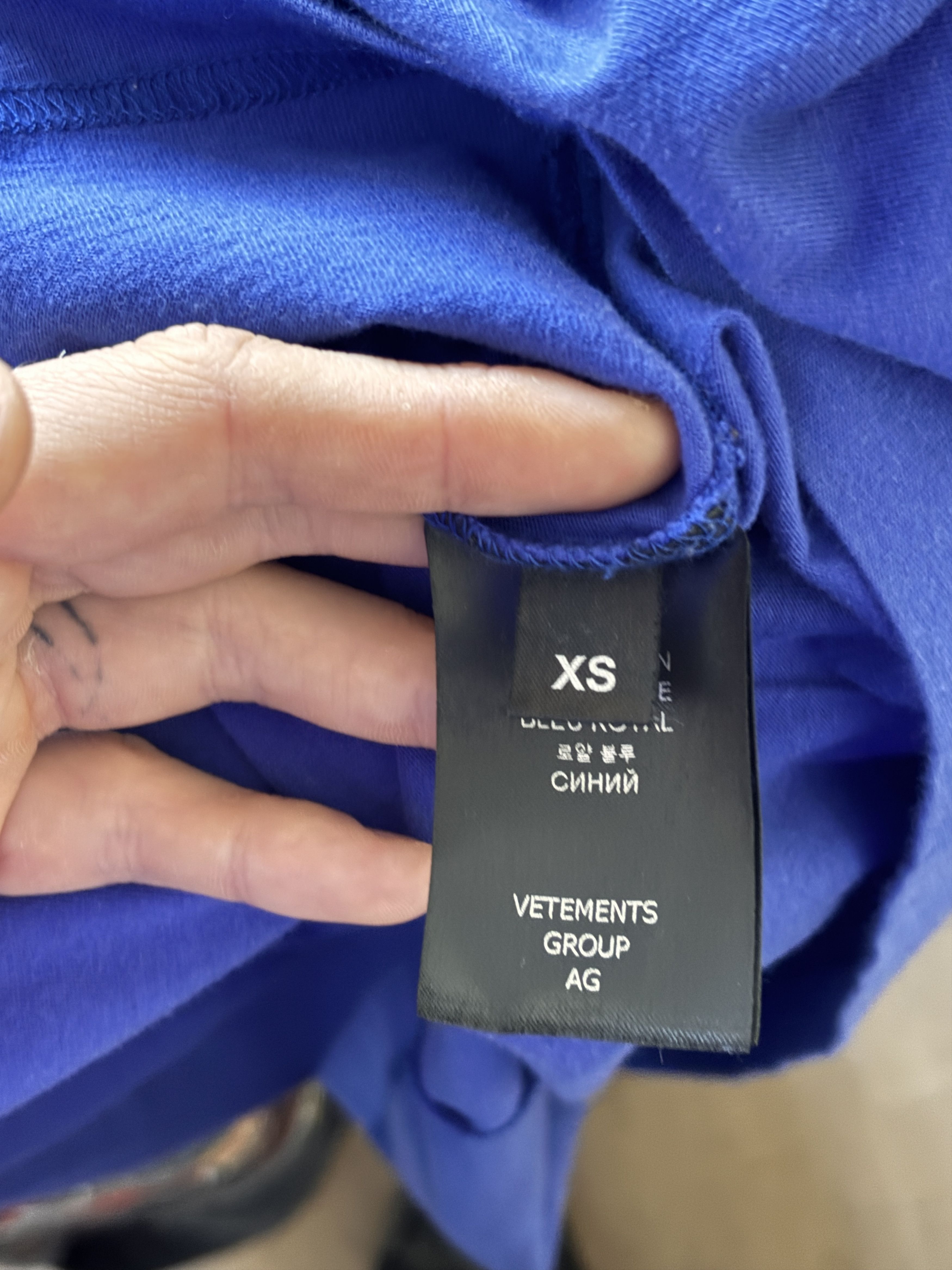 Vetements VETEMENTS - My Name Is VETEMENTS Size US L / EU 52-54 / 3 - 7 Thumbnail