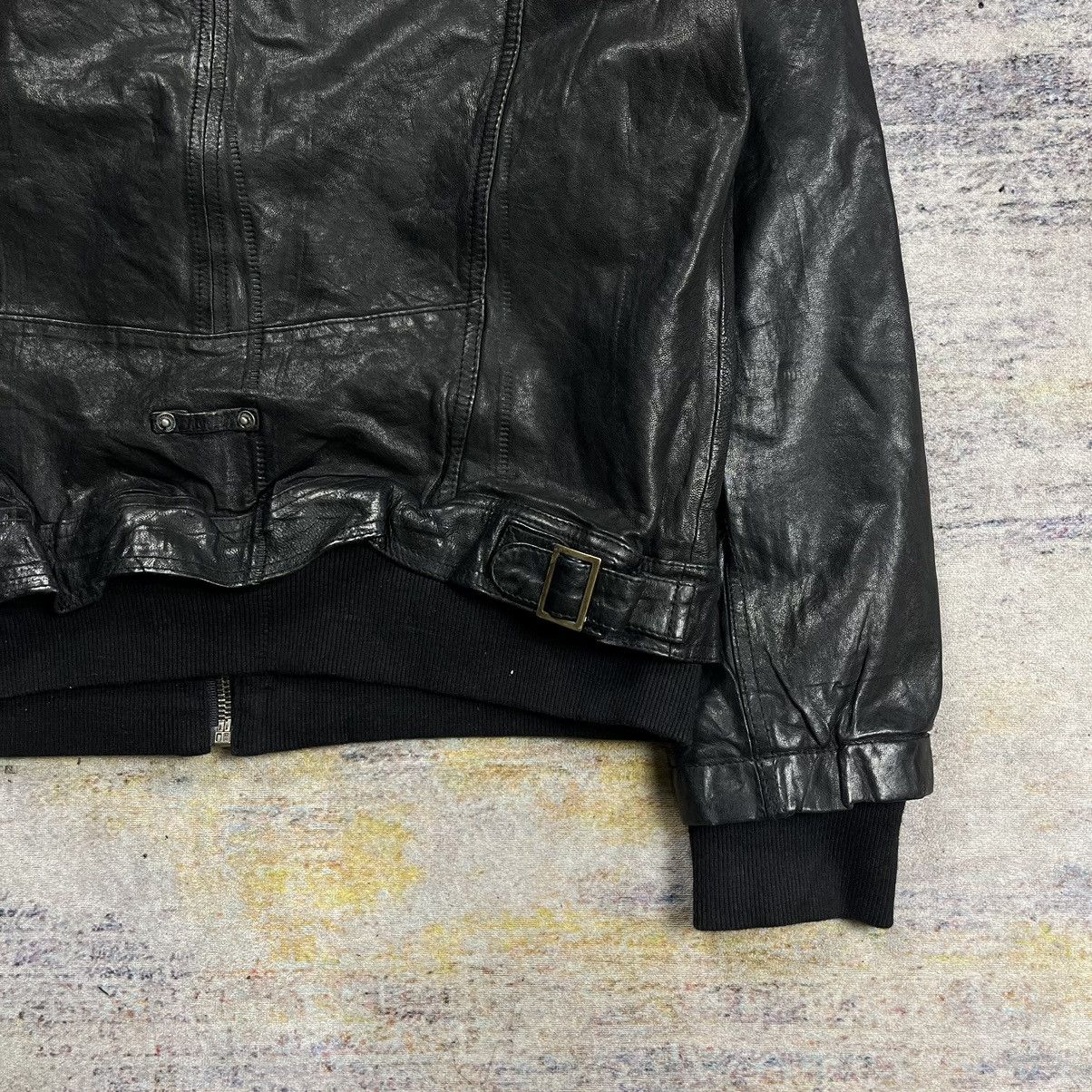 Other Unknown brand Bono leather jacket goa / L.G.B style Size US S / EU 44-46 / 1 - 10 Thumbnail