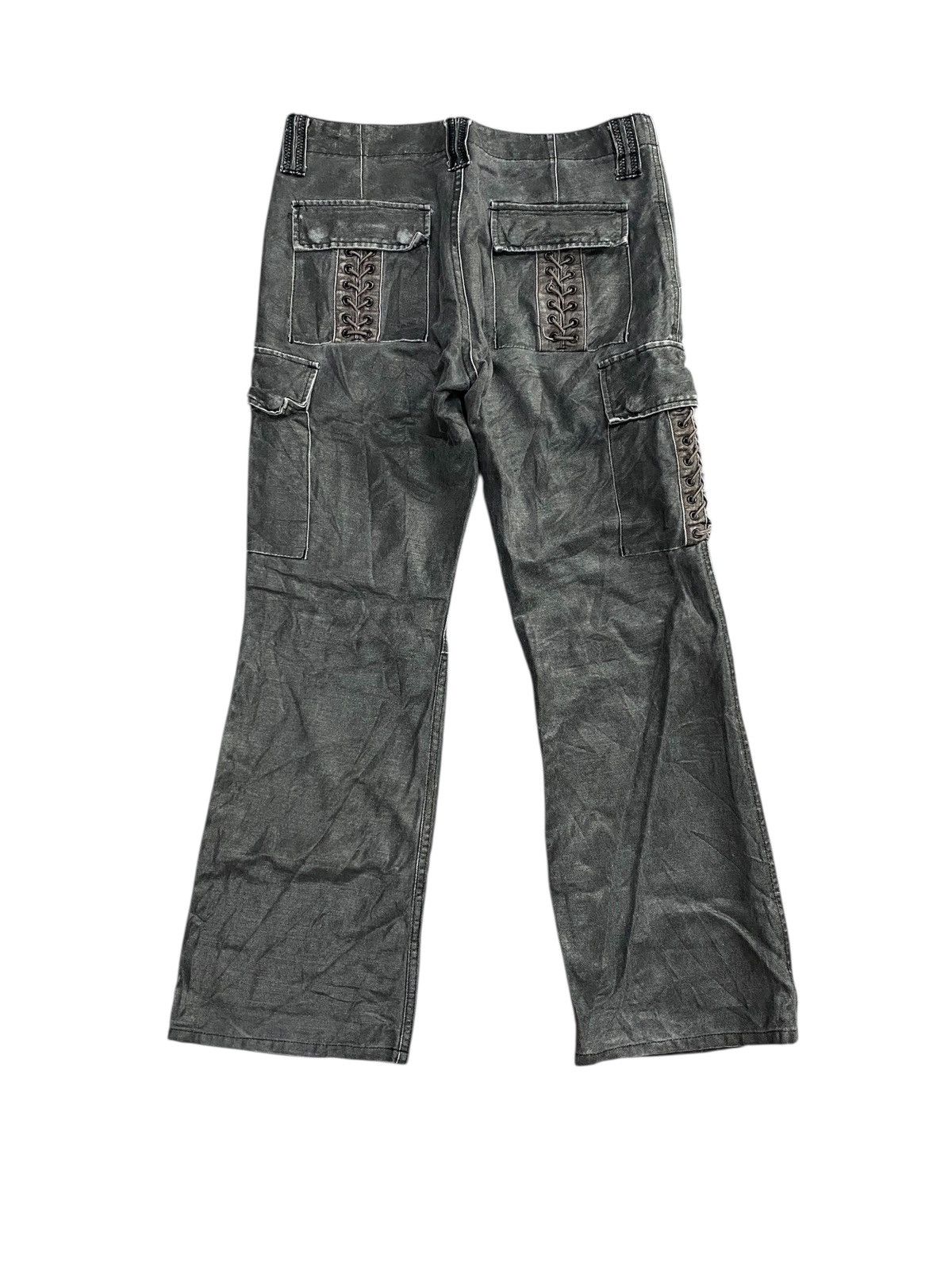 Roar Roar undercover,numbernine,roen waxed drawstring flared pant Size US 30 / EU 46 - 5 Thumbnail