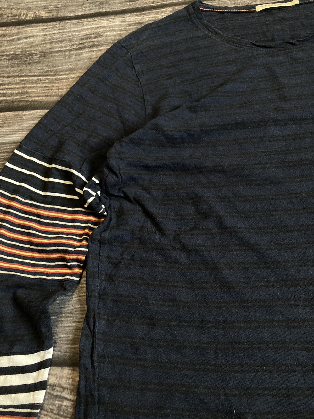 Japanese Brand × Nudie Jeans Nudie jeans LSD long sleeve Size US L / EU 52-54 / 3 - 3 Thumbnail