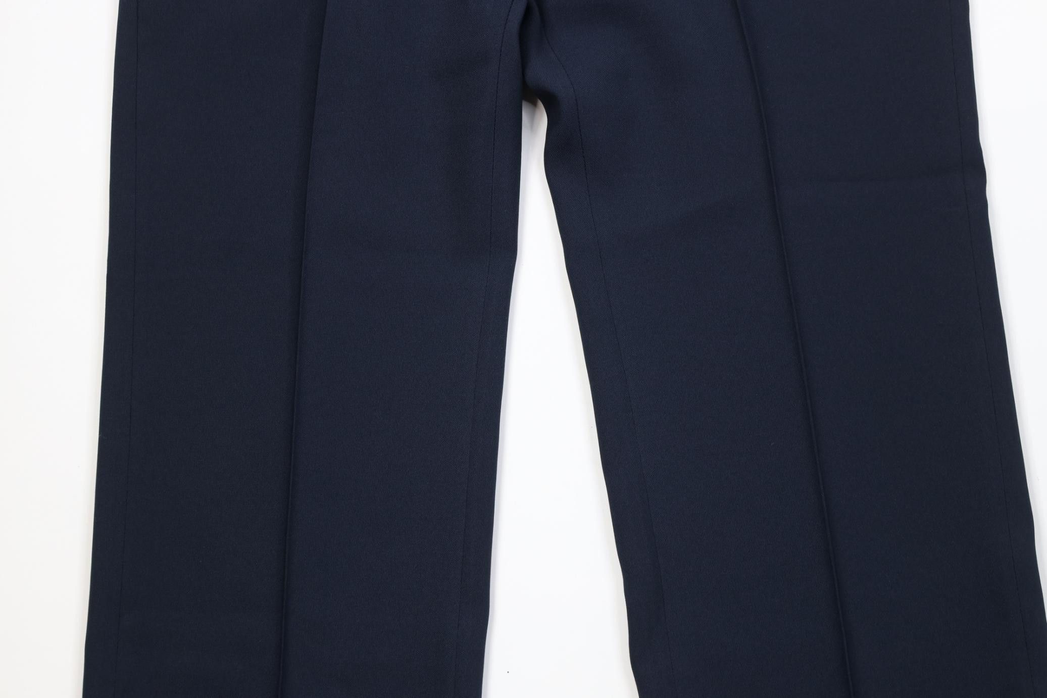 Vintage Vintage 70s Streetwear Flared Wide Leg Chino Pants Blue USA Size US 40 / EU 56 - 3 Thumbnail
