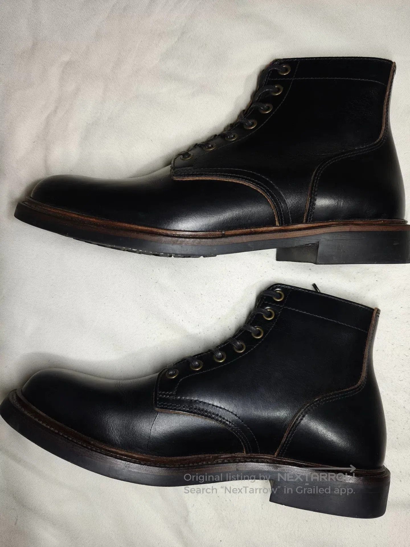 Packer Shoes Retro Goodyear Work Boots Men. Size US 9 / EU 42 - 5 Thumbnail