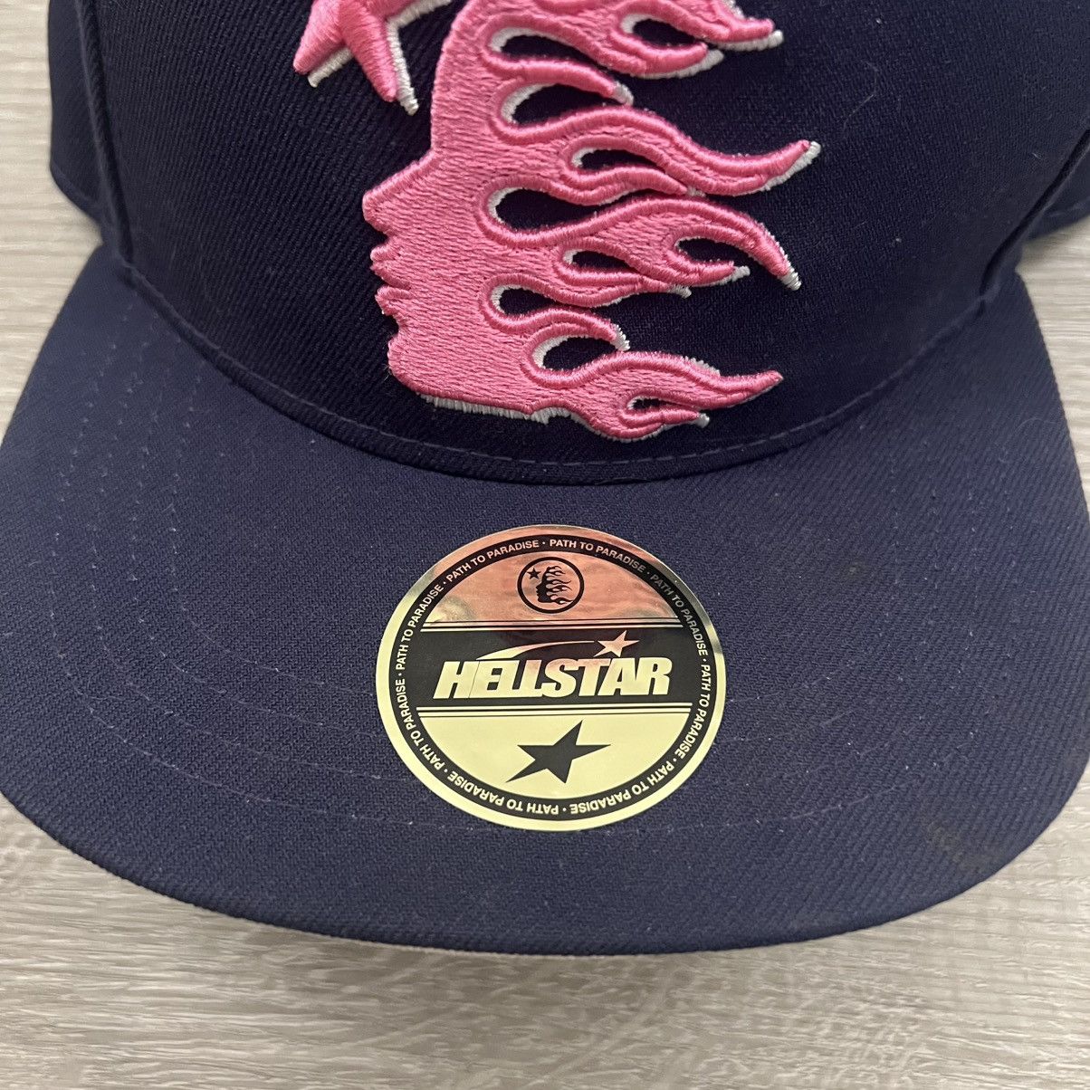 HELLSTAR Hellstar OG Logo Fitted Hat 7 3/8 Size ONE SIZE - 4 Thumbnail