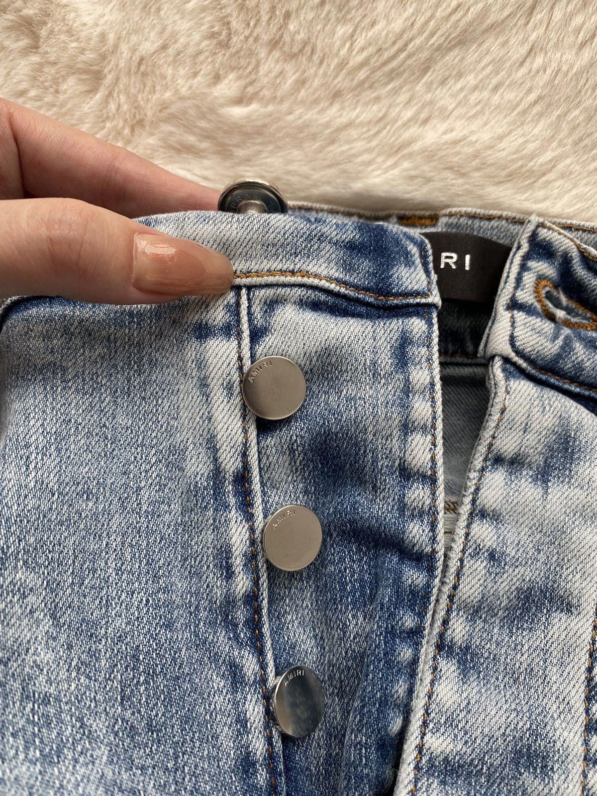 Amiri Amiri Light Indigo Thrasher Jeans Size US 38 / EU 54 - 6 Thumbnail