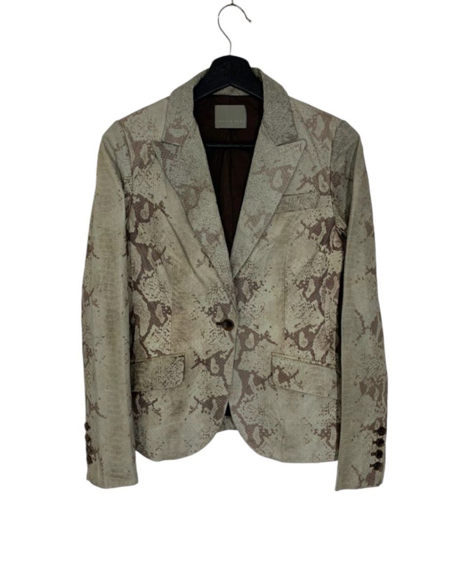 Japanese Brand × Theory Theory Luxe Python Leather Coat Size US XS / EU 42 / 0 - 1 Thumbnail