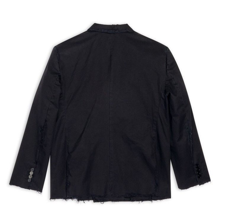 Balenciaga o1srvl11e0425 Shrunk Jacket in Black Size US M / EU 48-50 / 2 - 2 Thumbnail