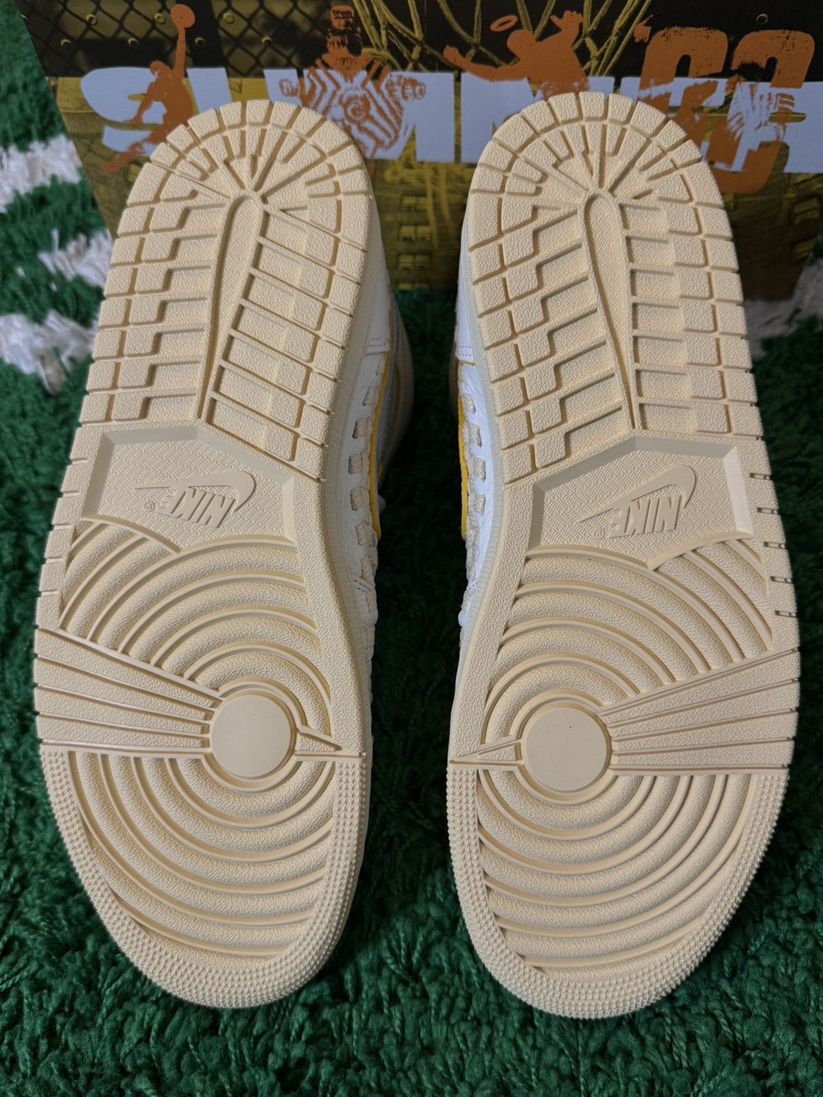 Union LA Jordan 1 High OG Union LA Bephies Beauty Supply Summer White Size US 10 / EU 43 - 6 Thumbnail