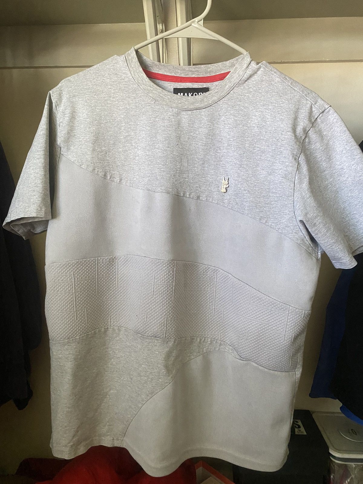 Other Makobi grey textured t shirt Size US S / EU 44-46 / 1 - 2 Thumbnail