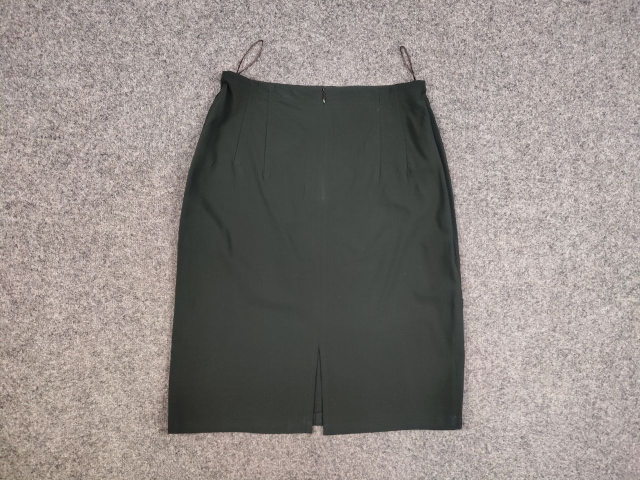 Jil Sander Vintage 90's Jil Sander Mid length skirt Green Size 42" / US 20 - 7 Thumbnail