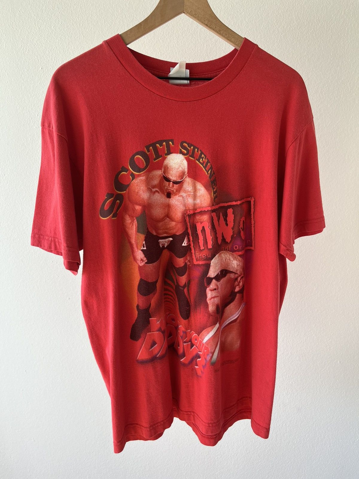 Vintage × WWE Scott Steiner "Who's Your Daddy?" 1999 WCW/WWE/NWO Tee Size US XL / EU 56 / 4 - 5 Thumbnail