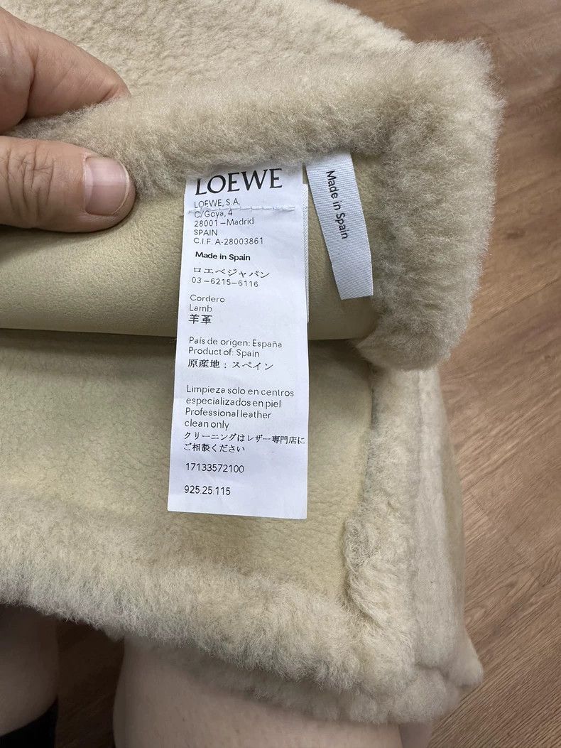Loewe LOEWE White beige knit sweater Size ONE SIZE - 4 Thumbnail