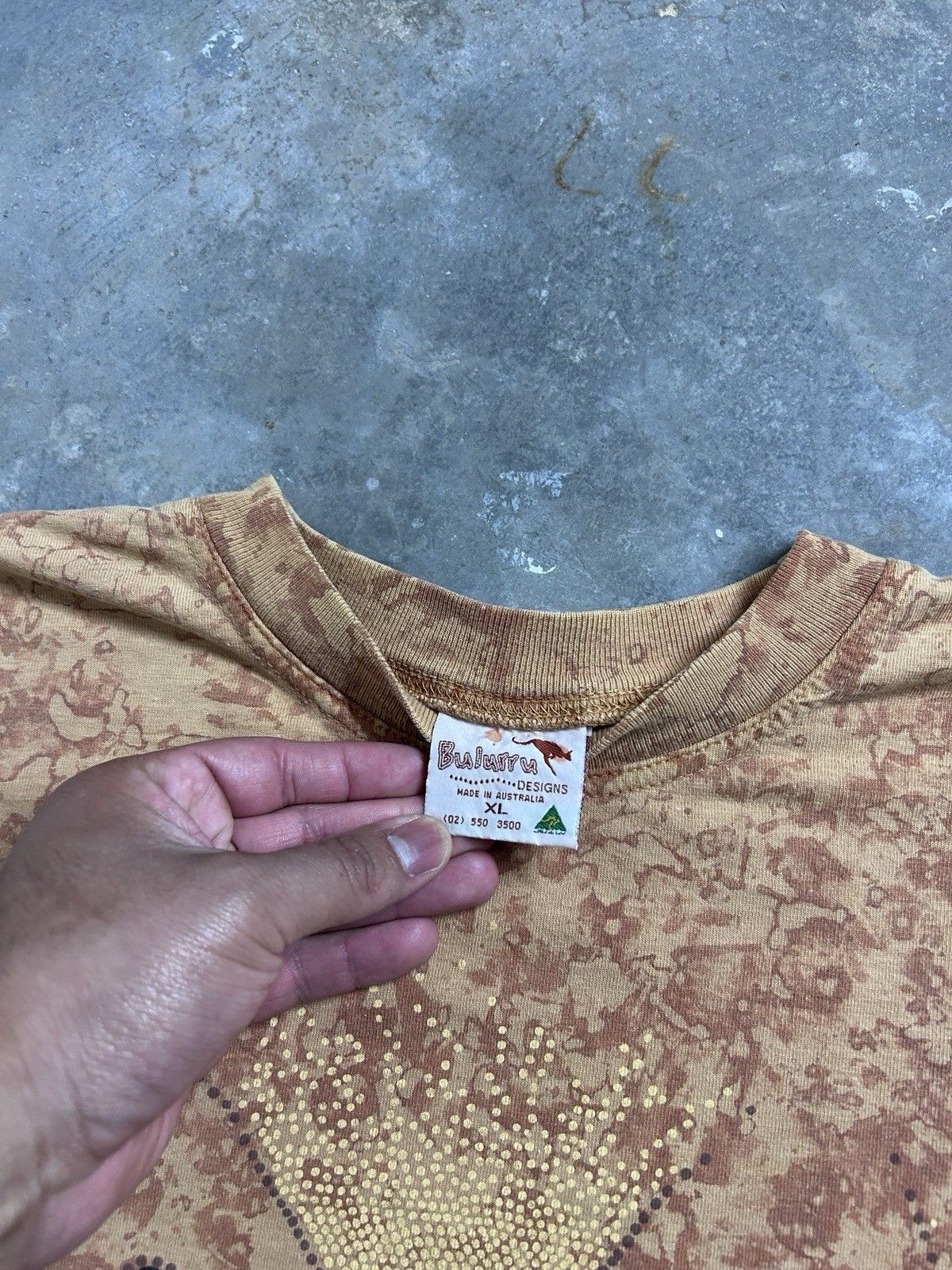 Other Vintage Bulurru Australia Nature AOP Size XL Kangaroo Animal Size US XL / EU 56 / 4 - 3 Thumbnail