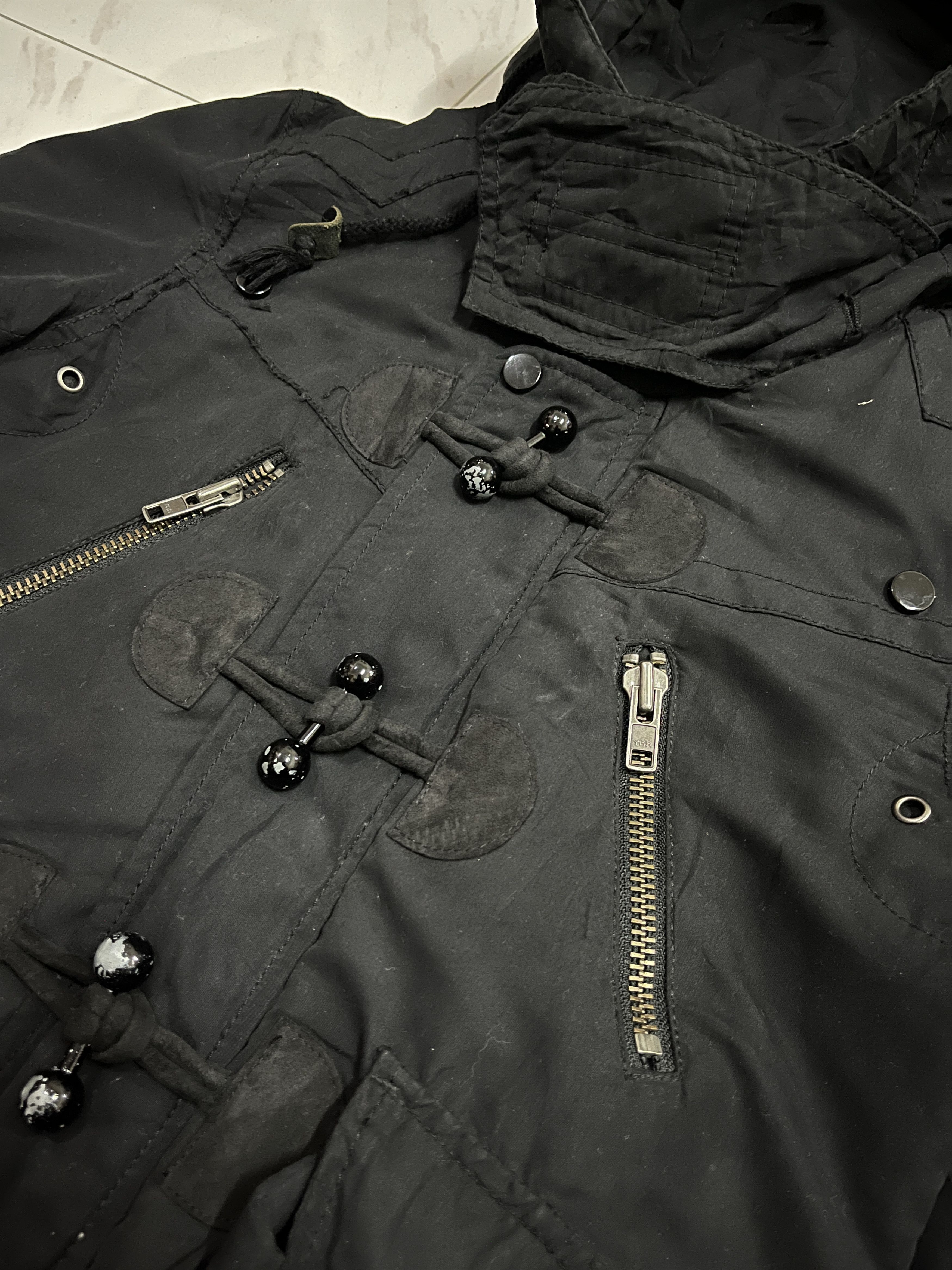 SLY SLY Hooded Cargo Jacket Seditionaries Military Style Size US S / EU 44-46 / 1 - 6 Thumbnail