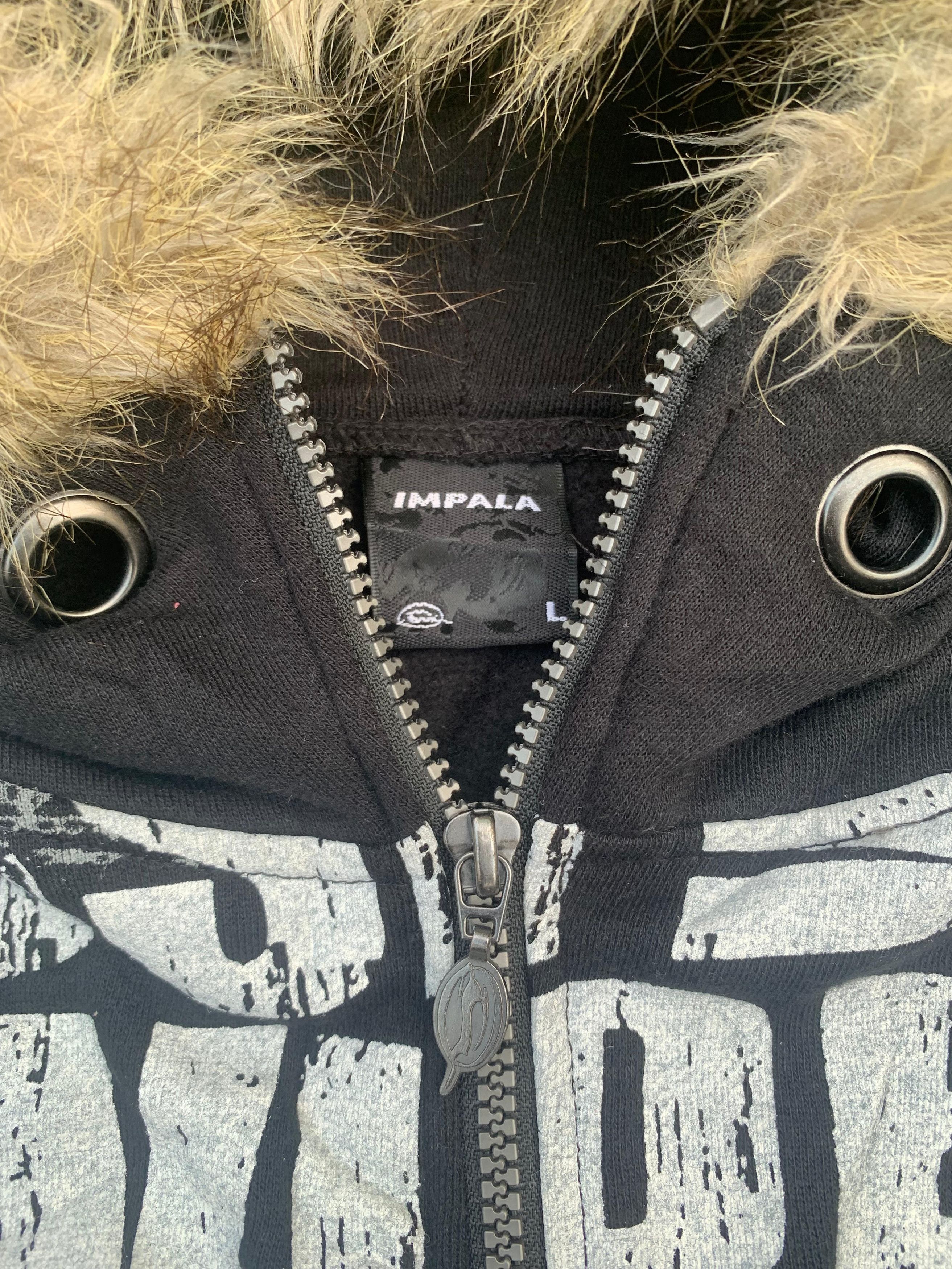 If Six Was Nine × Japanese Brand × Seditionaries Vtg Impala poem fur Zip Hoodie if six was nine style Size US L / EU 52-54 / 3 - 6 Thumbnail