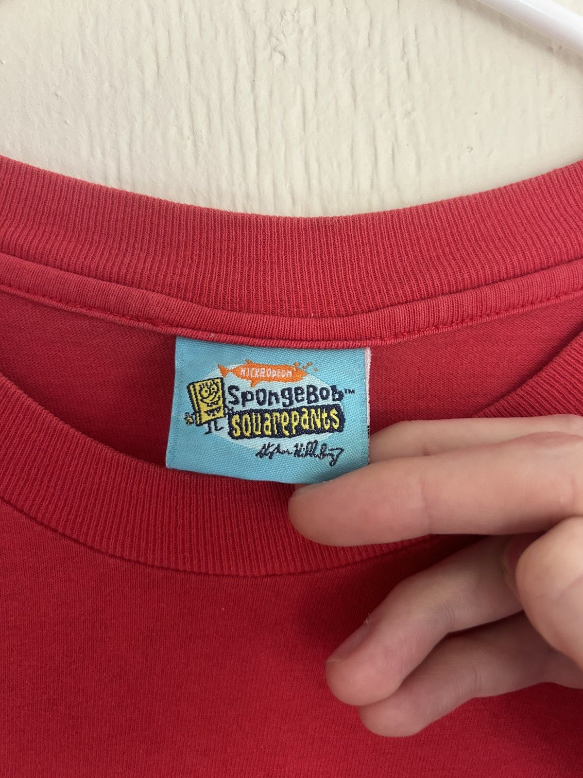 Nickelodeon ‘01 Spongebob Squarepants ‘Leave My Brain Alone’ Graphic Tee Size US XL / EU 56 / 4 - 4 Thumbnail
