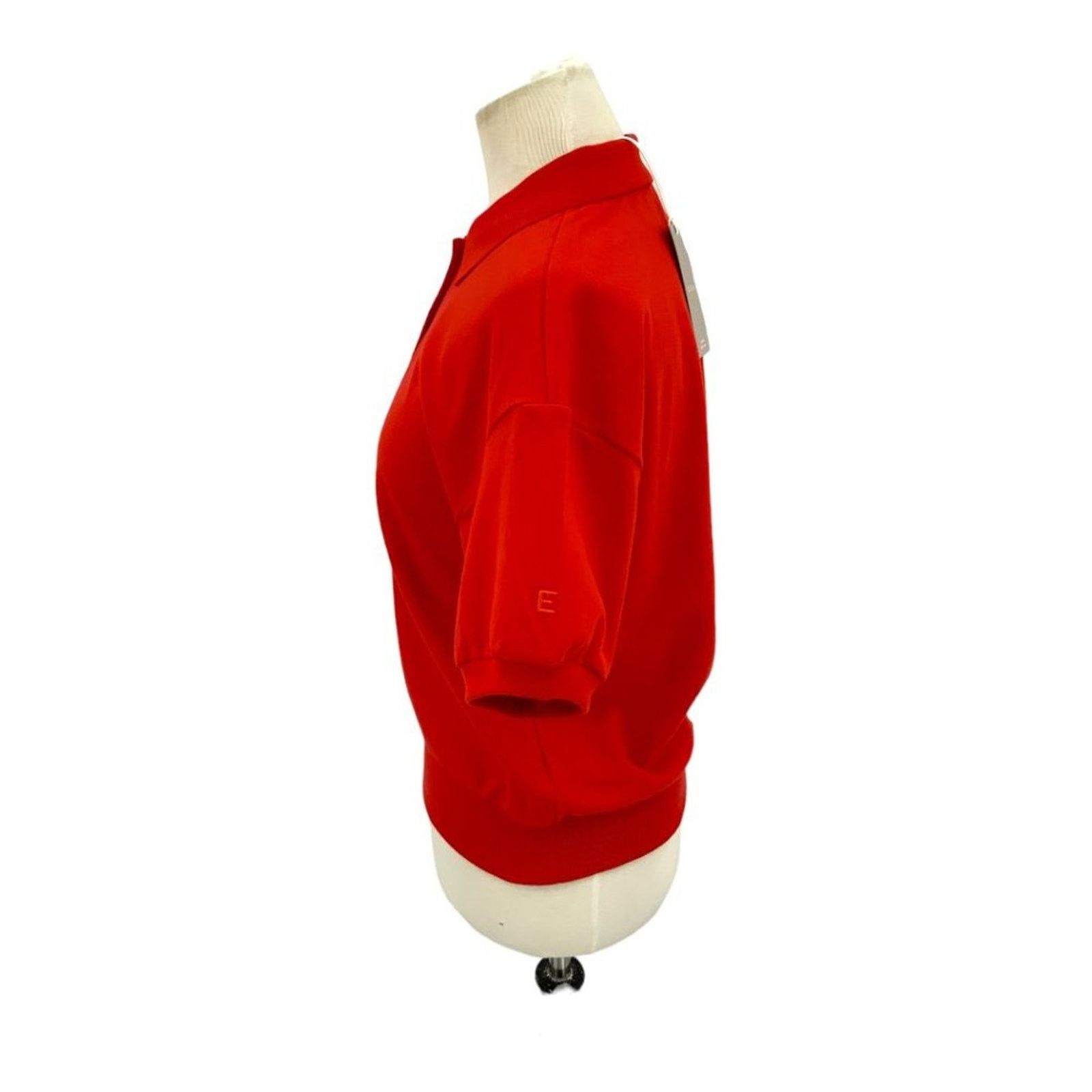 Everlane Everlane The Oversized Polo Red Size Small NWT $55 MSRP Size S / US 4 / IT 40 - 5 Thumbnail