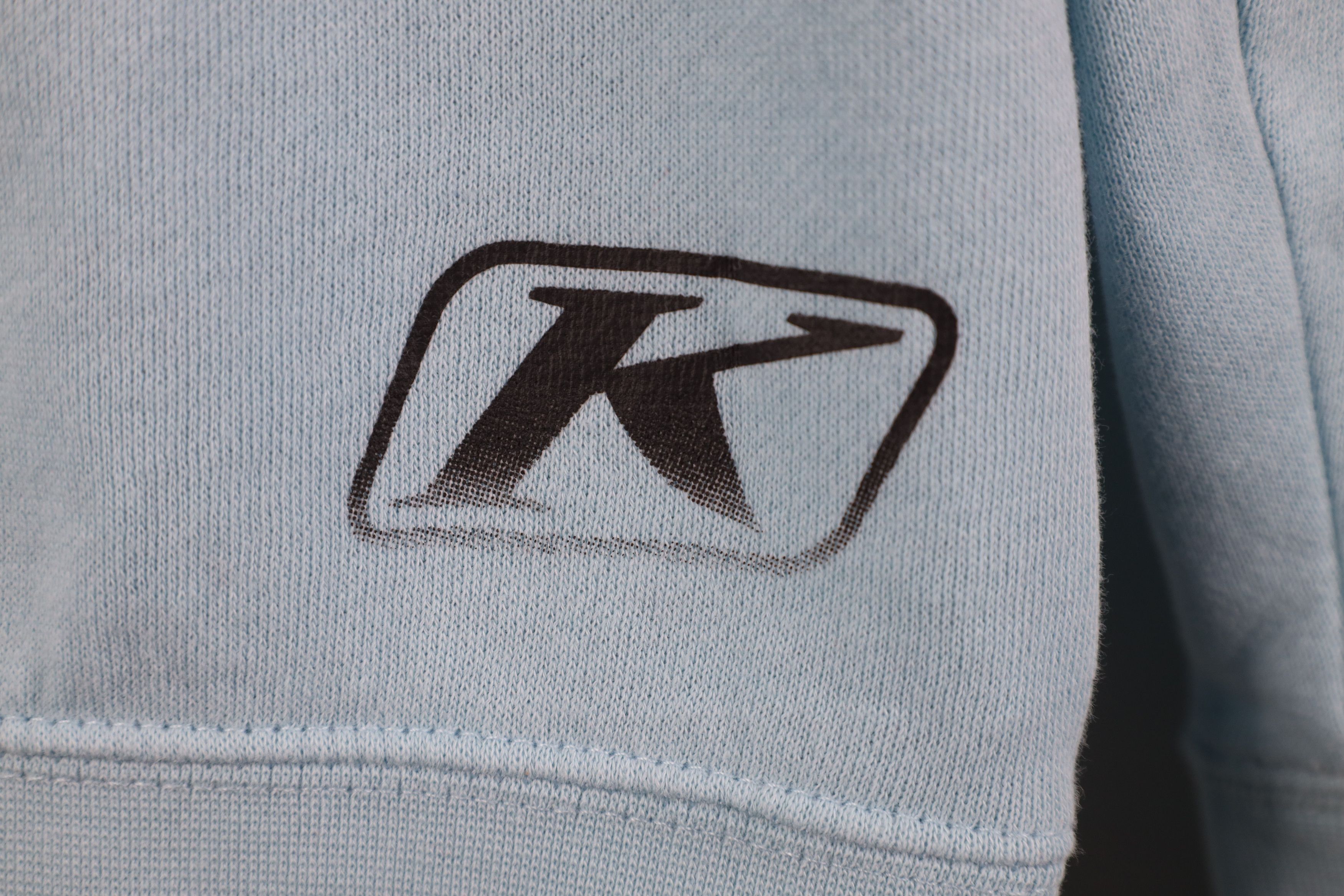 Vintage Klim Racing Spell Out Full Zip Hoodie Sweatshirt Light Blue Size XS / US 0-2 / IT 36-38 - 12 Thumbnail
