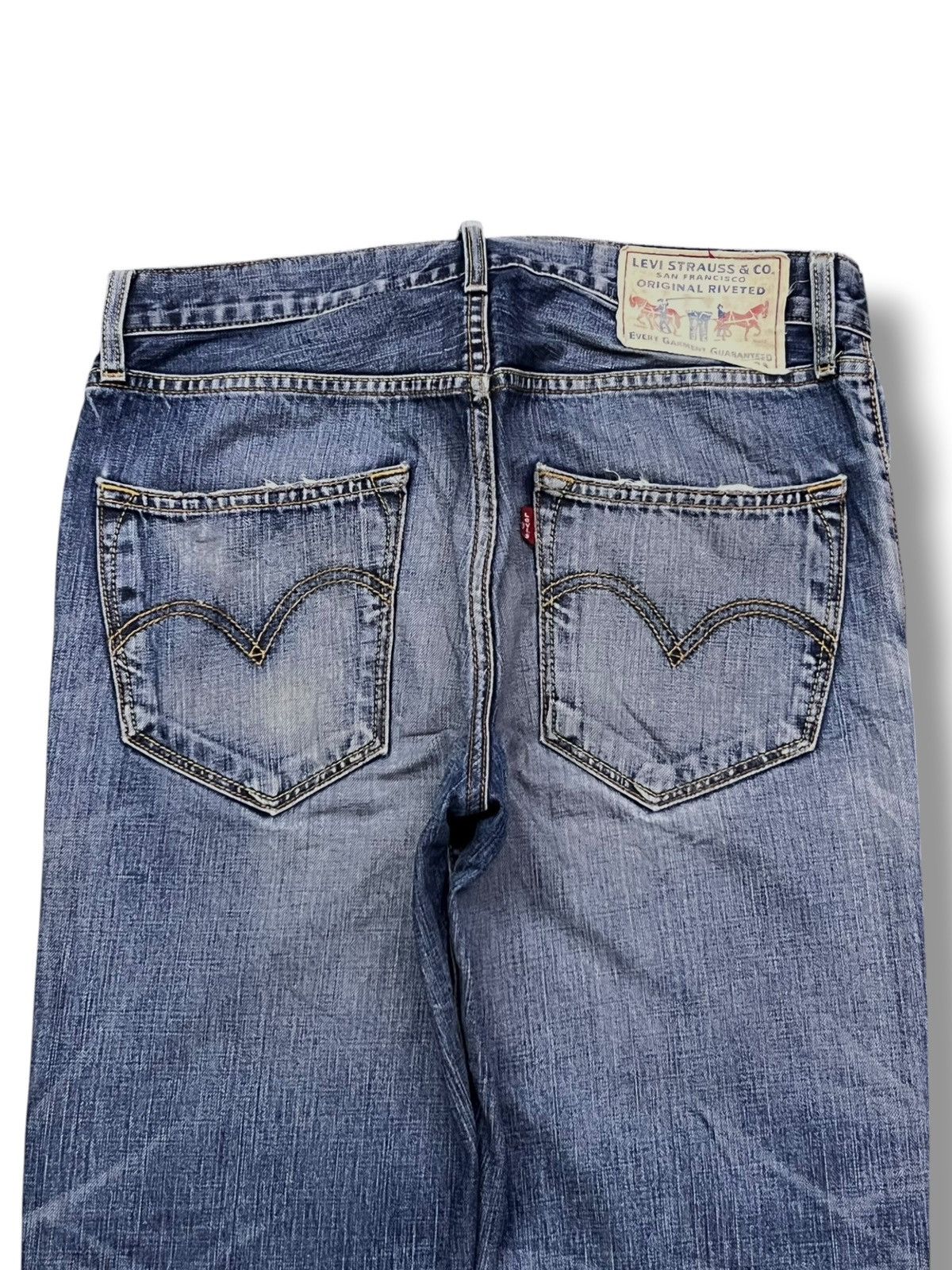 Levi's Vintage Levi’s 502 - Faded Wash, Distressed Denim Size US 33 - 5 Thumbnail