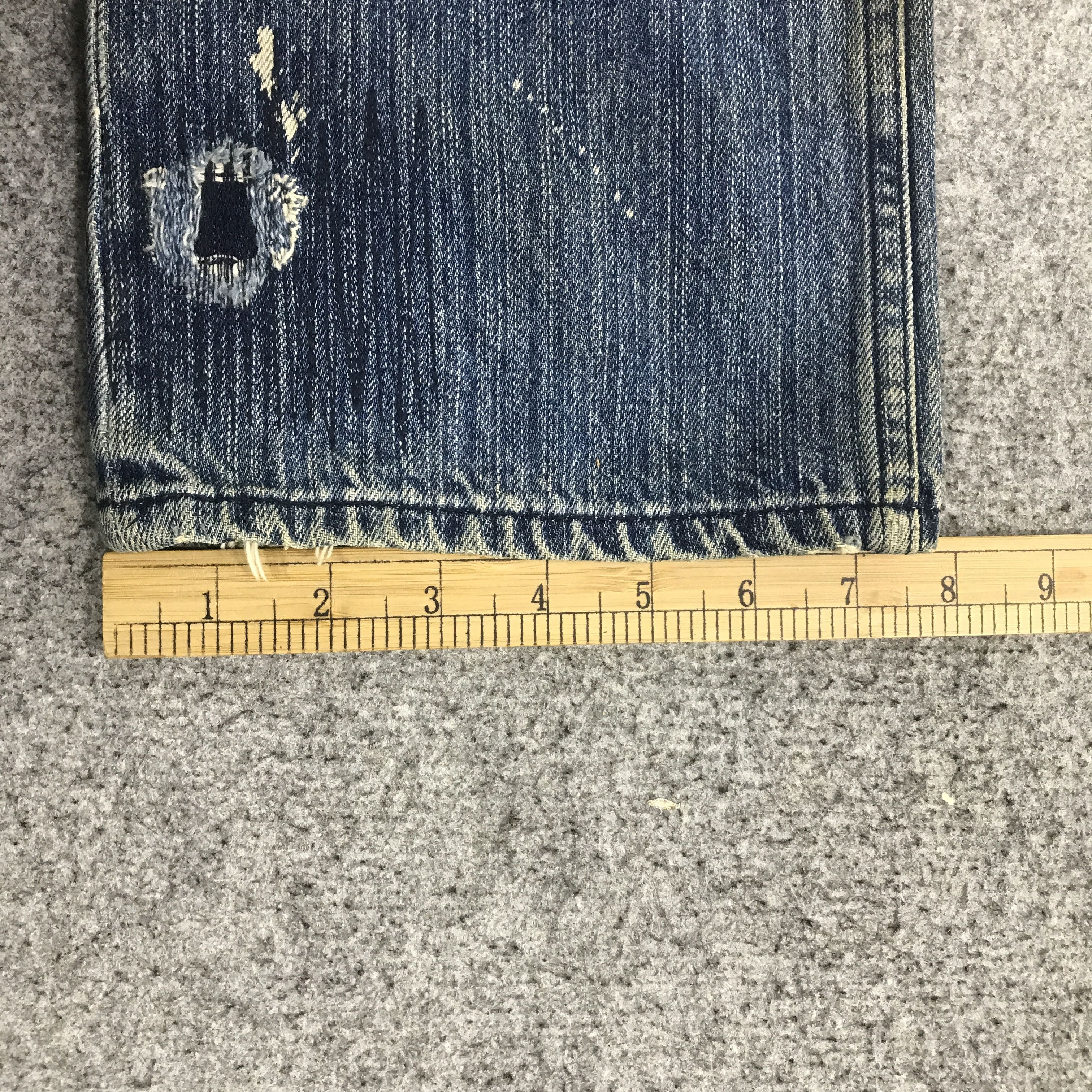 Japanese Brand ZEEROSAIL DESIGN STYLE IFSIXWASNINE DENIM PANTSK74B1 Size US 29 - 9 Thumbnail