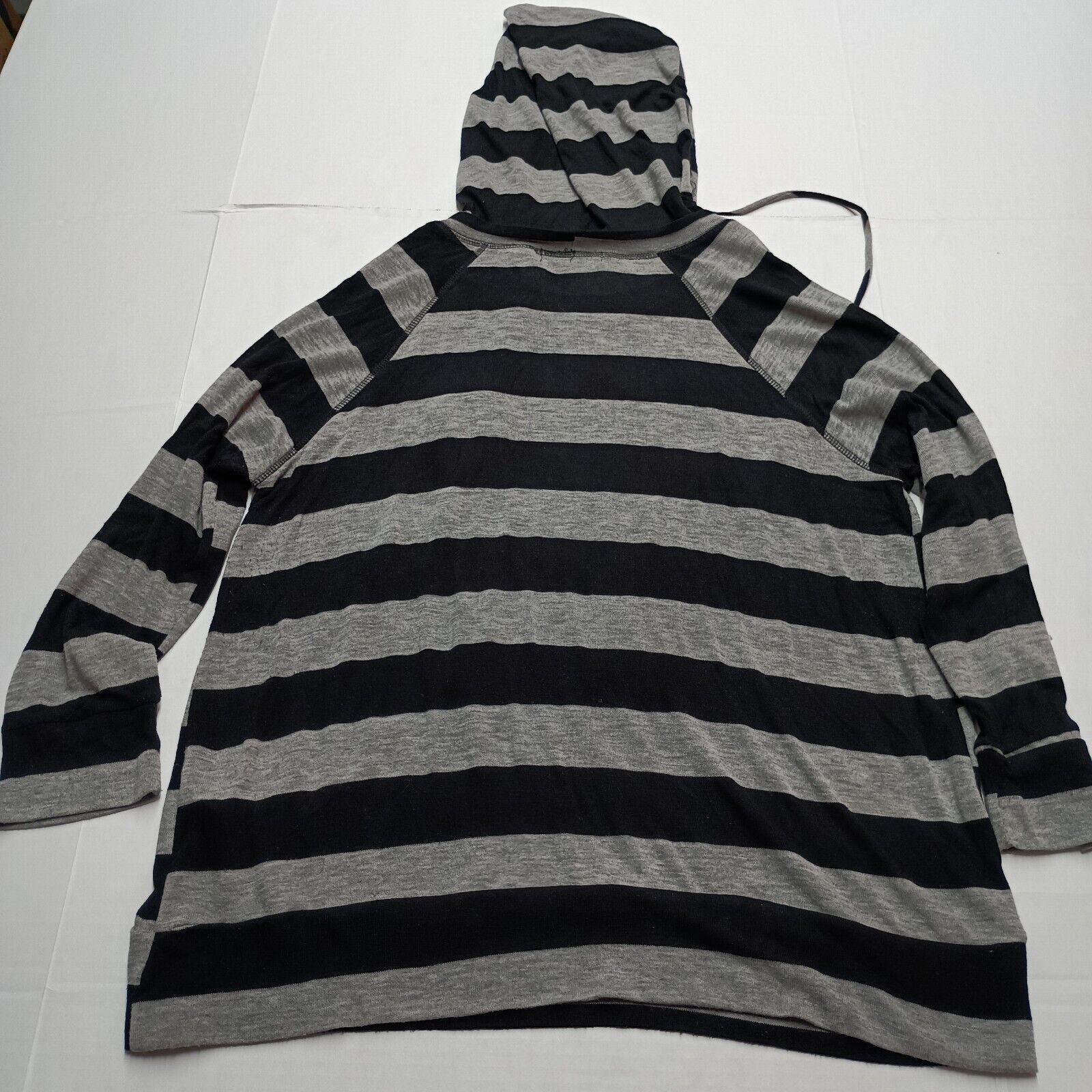 & Other Stories La vie 89 Relax Sweater Hoodie 1X Plus Size Black Gray Soft Size XL / US 12-14 / IT 48-50 - 9 Thumbnail