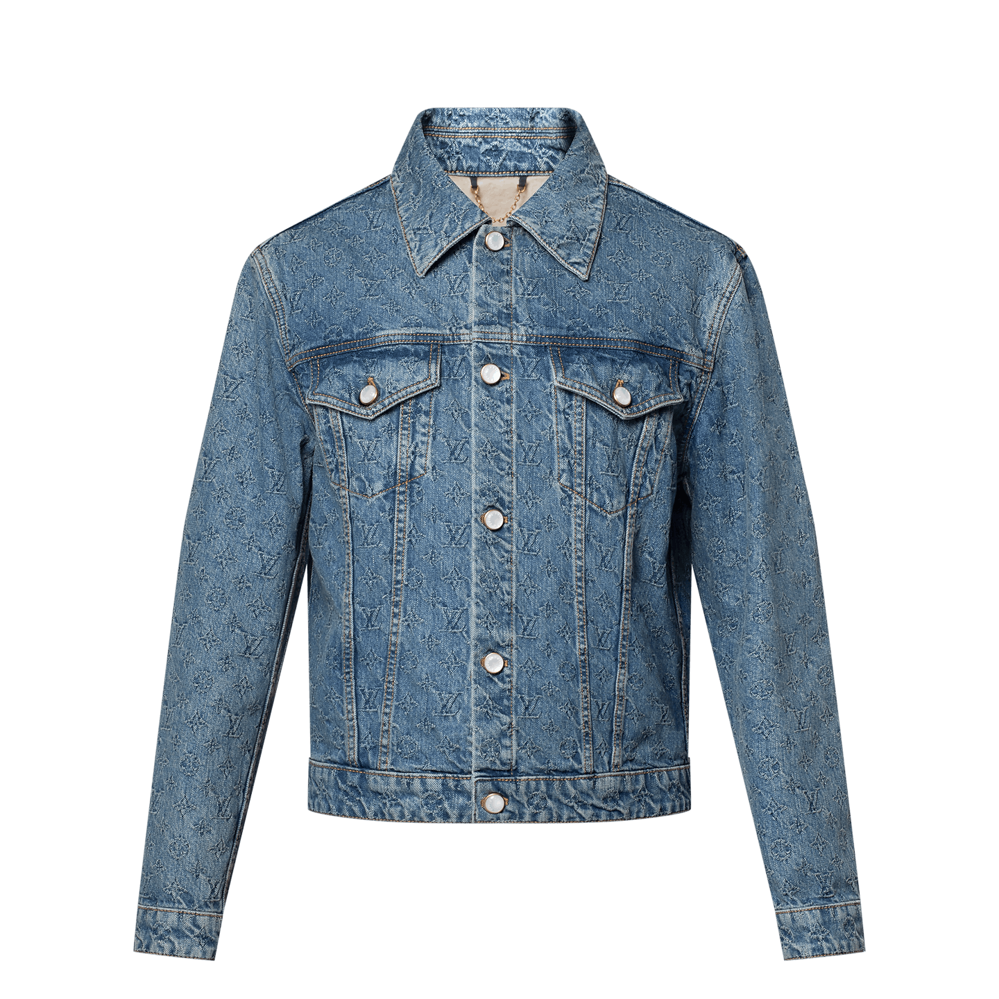 Monogram Jacquard Denim Jacket