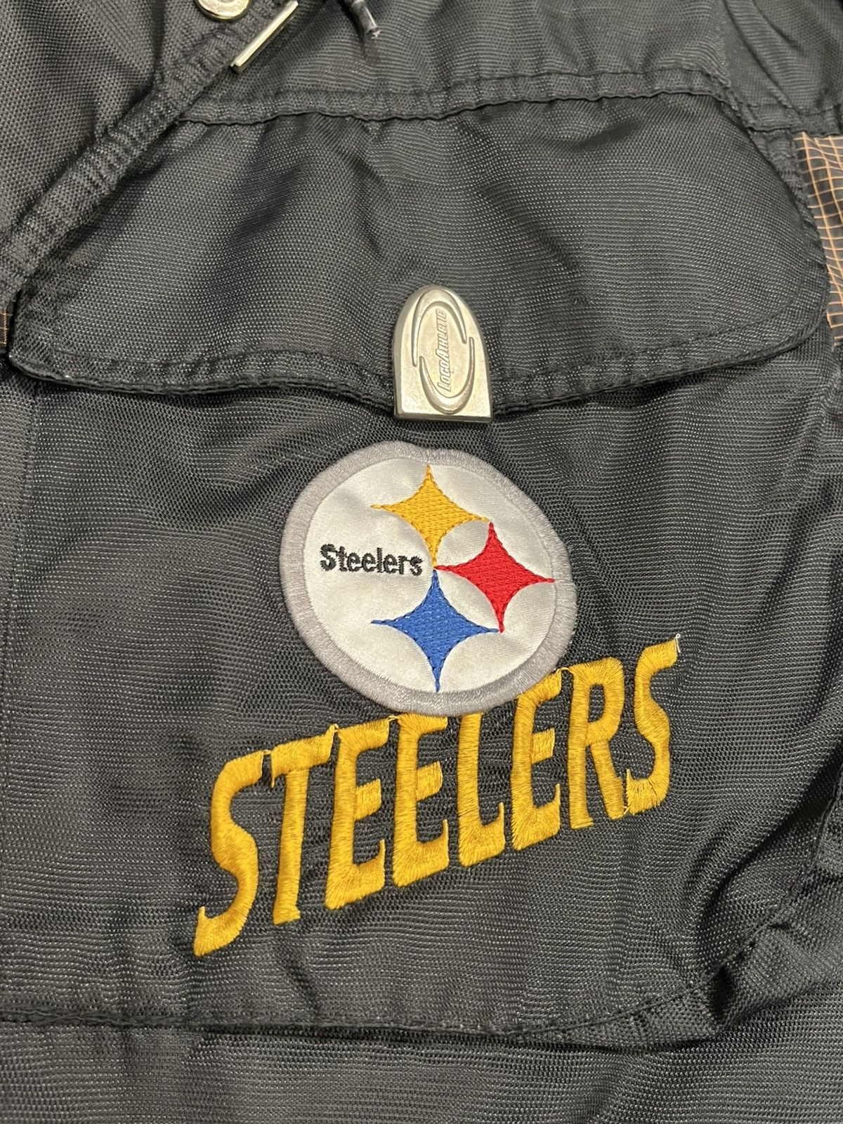 Logo Athletic Vintage 90s Logo Athletic NFL Pittsburgh Steelers Jacket Size US L / EU 52-54 / 3 - 5 Thumbnail