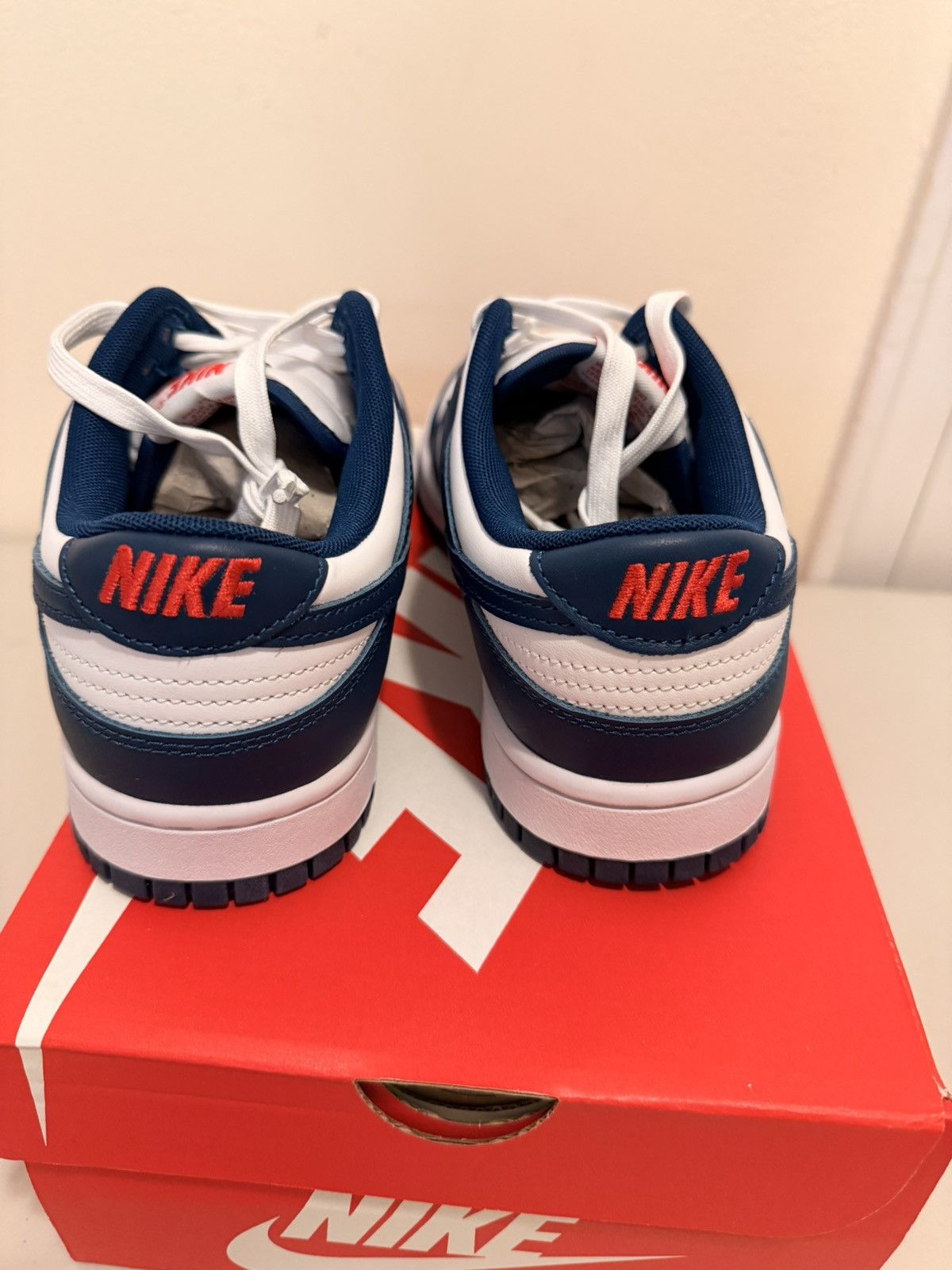 Nike Size 9 - Nike Dunk Low Velarian Blue/White Size US 9 / EU 42 - 4 Thumbnail