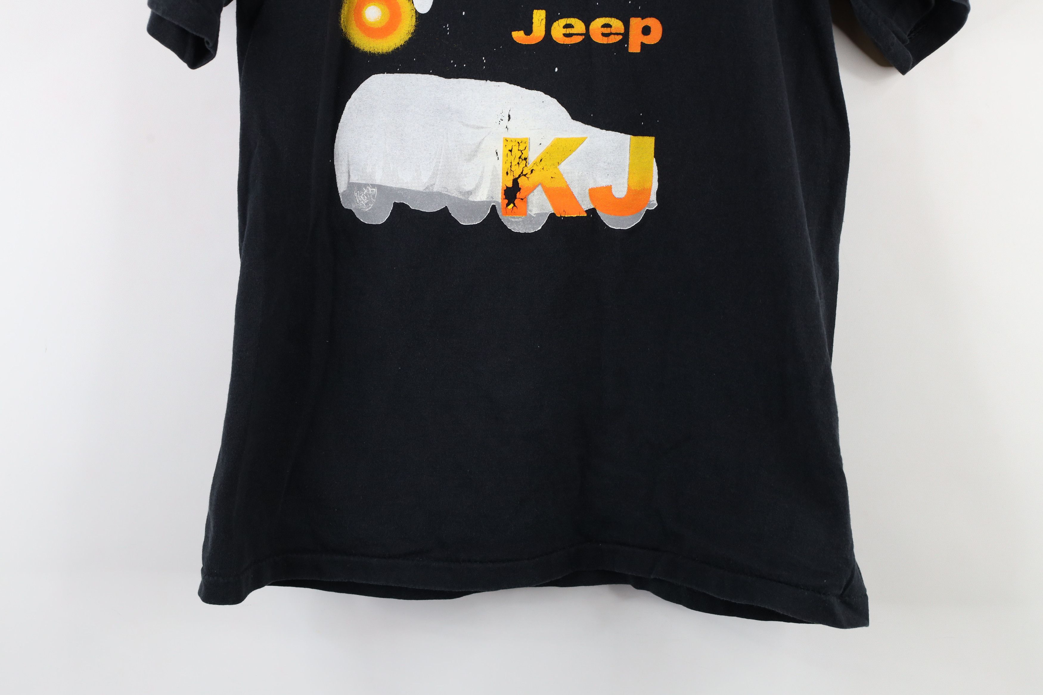 Vintage Vintage 90s Legend Lives On Jeep Motors T-Shirt Black USA Size US M / EU 48-50 / 2 - 3 Thumbnail