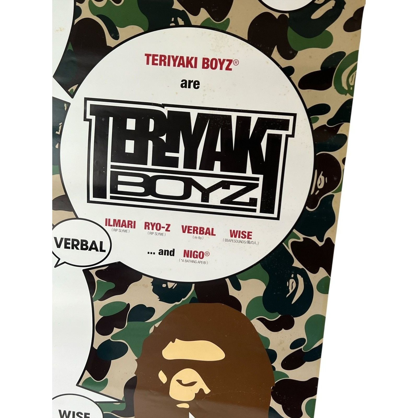 Bape BAPE Poster Teriyaki Boyz Def Jam Nigo 2005 Japan Ambush Size ONE SIZE - 4 Thumbnail