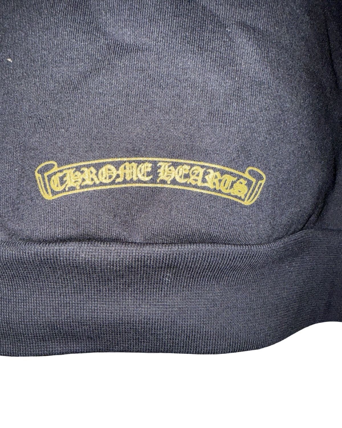Chrome Hearts Chrome Hearts Black & Army Olive Green Logo Hoodie Size US XL / EU 56 / 4 - 6 Thumbnail