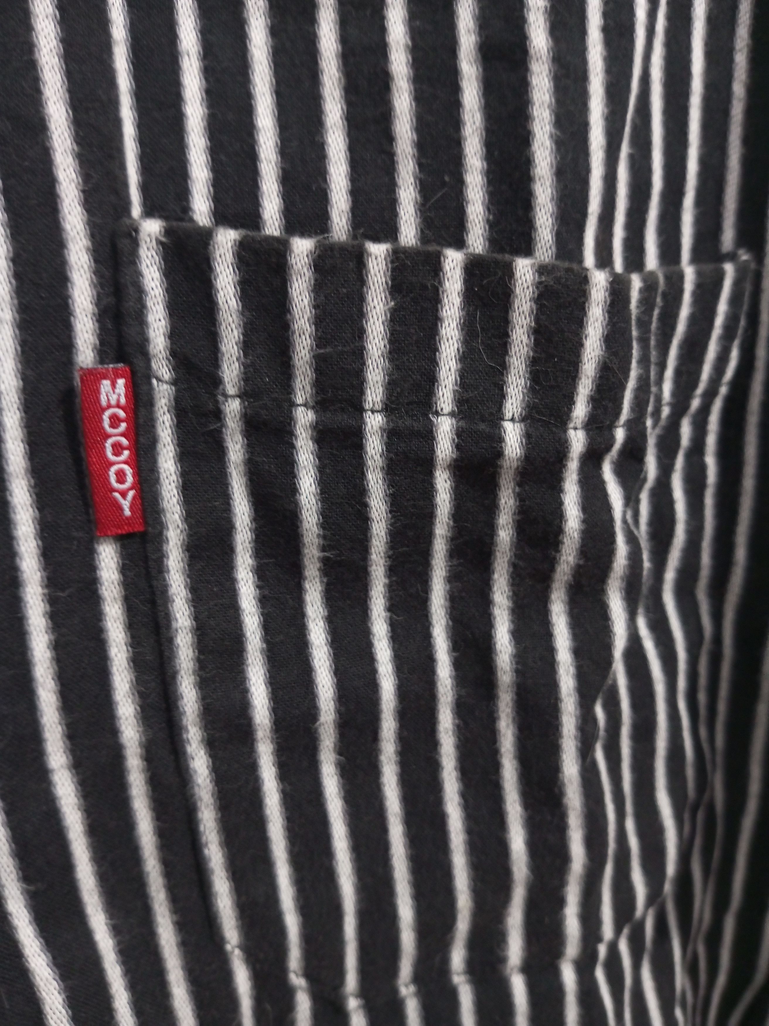 The Real McCoy's McCoy industy Union made stripe shirt Size US L / EU 52-54 / 3 - 3 Thumbnail