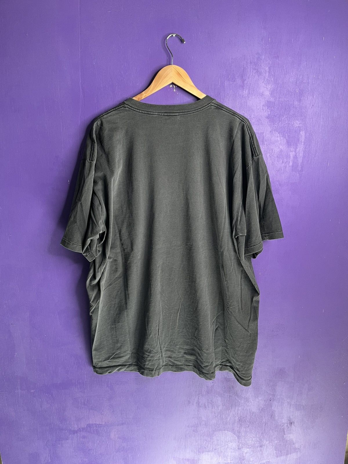 Vintage × Wrangler Vintage 90s Wrangler rugged wear faded t-shirt Size US XXL / EU 58 / 5 - 2 Thumbnail