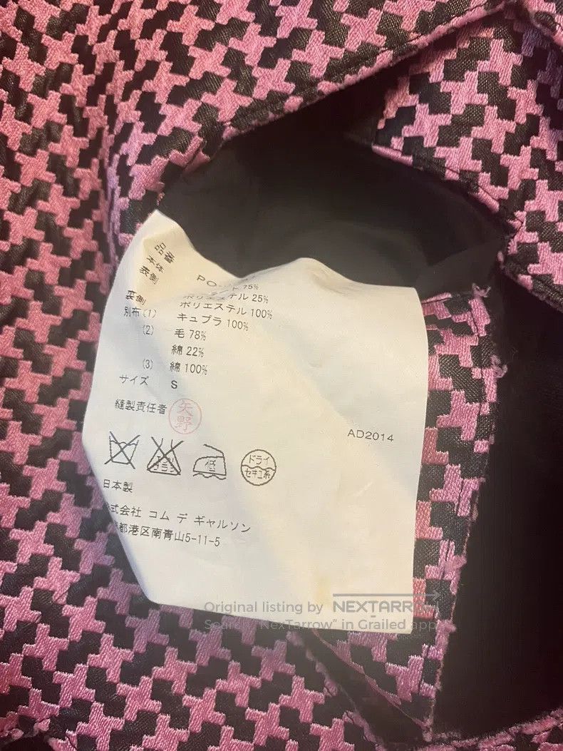 Comme des Garcons Comme Des Garcons Pink Cut-Out Blazer Jacket Size S / US 4 / IT 40 - 9 Thumbnail