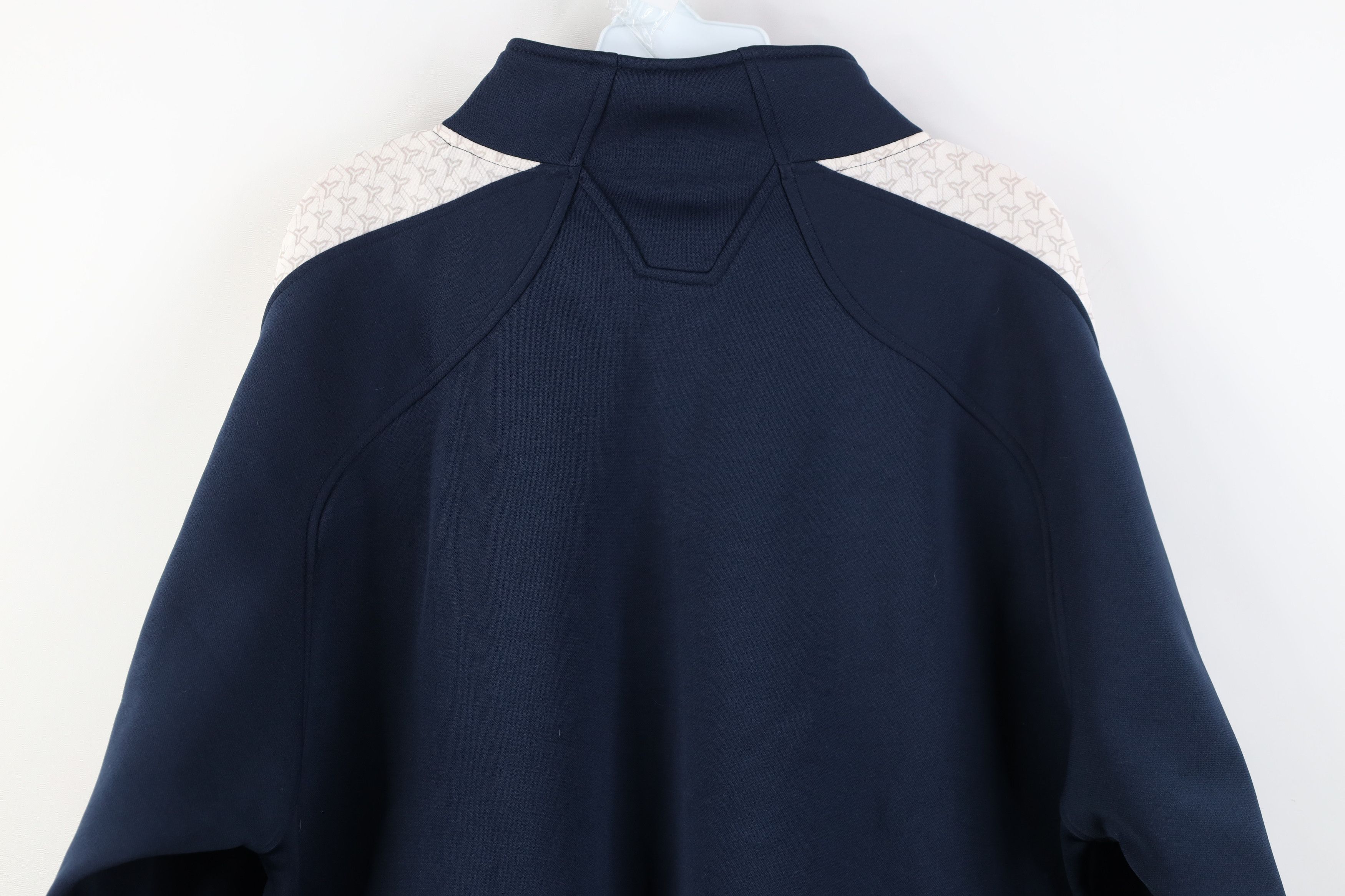Reebok Vintage Reebok Football 1/4 Zip Pullover Sweatshirt Blue Size US M / EU 48-50 / 2 - 14 Thumbnail