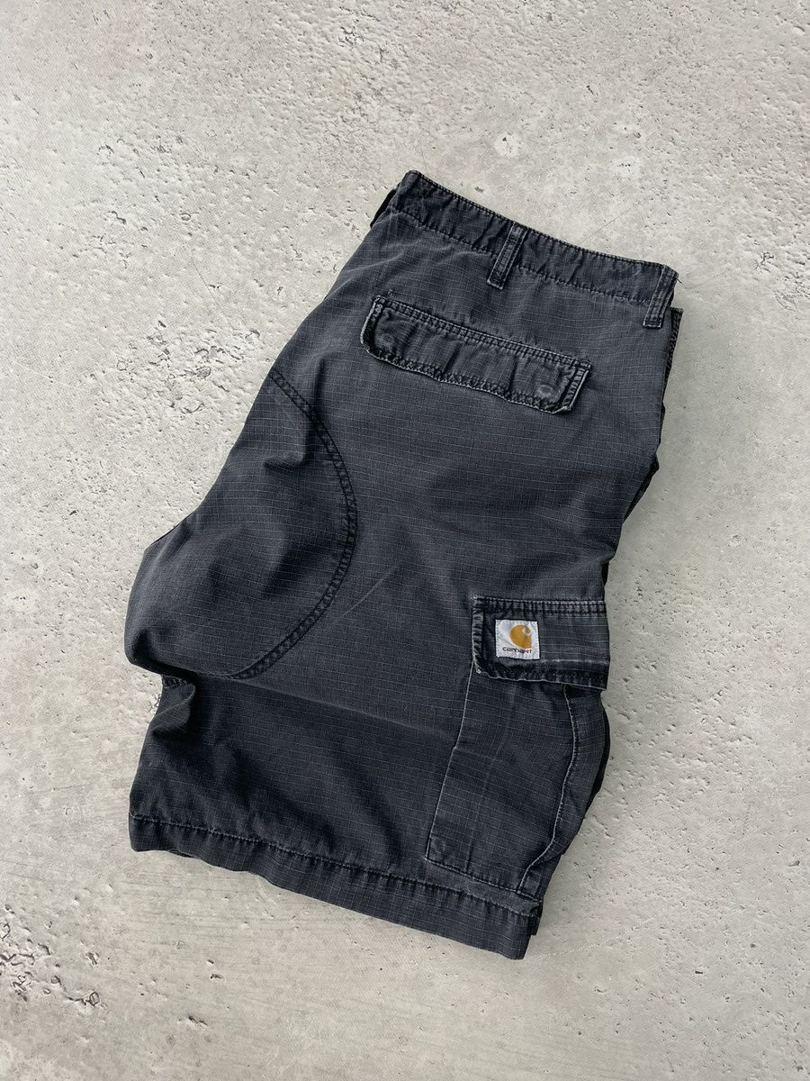 Carhartt Wip Cargo washed Carhartt shorts pants y2k Size US 38 / EU 54 - 11 Thumbnail