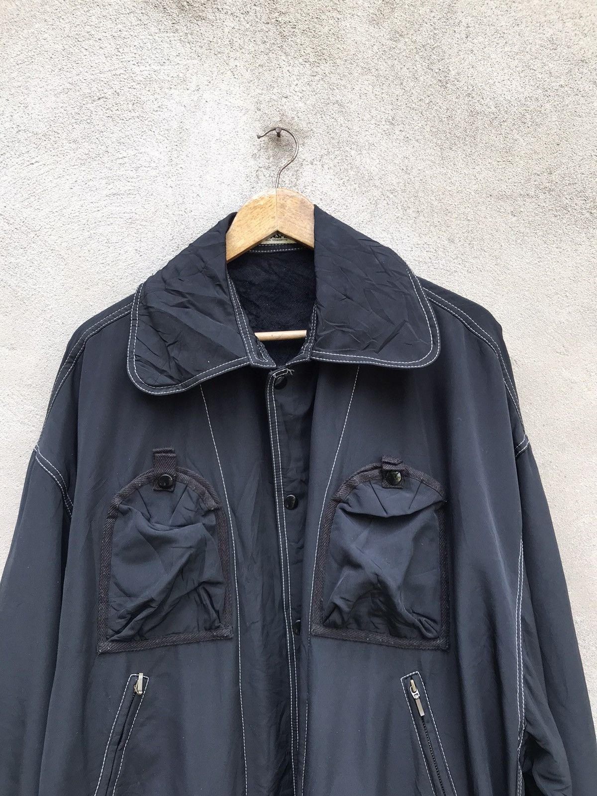 Japanese Brand RARE ACHIEVE KANSAI YAMAMOTO BONDAGE PARACHUTE JCK OVERSIZED Size US L / EU 52-54 / 3 - 14 Thumbnail
