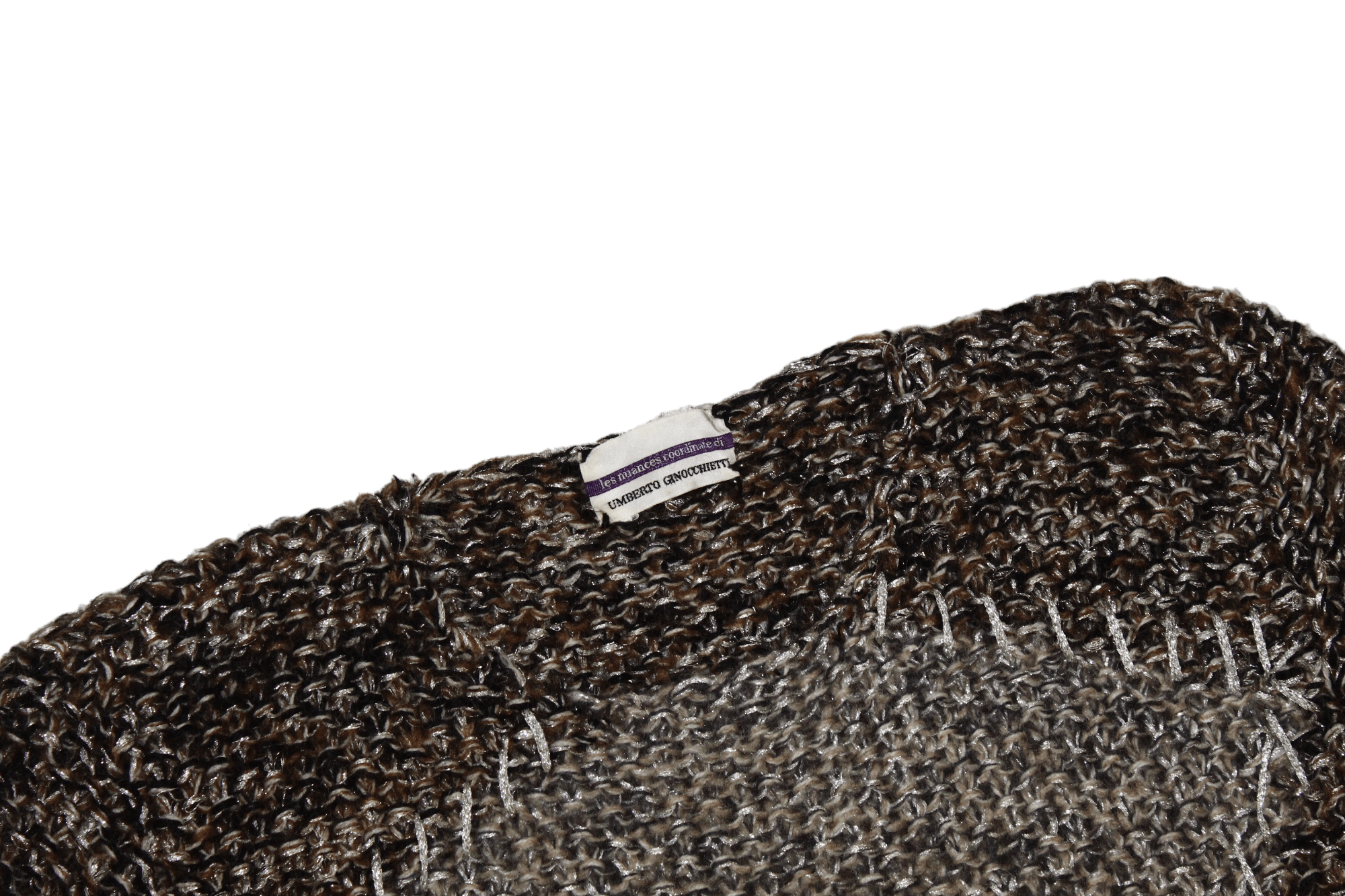 Other 1980's Umberto Ginocchietti Mohair & Metallic Sweater Size US S / EU 44-46 / 1 - 6 Thumbnail