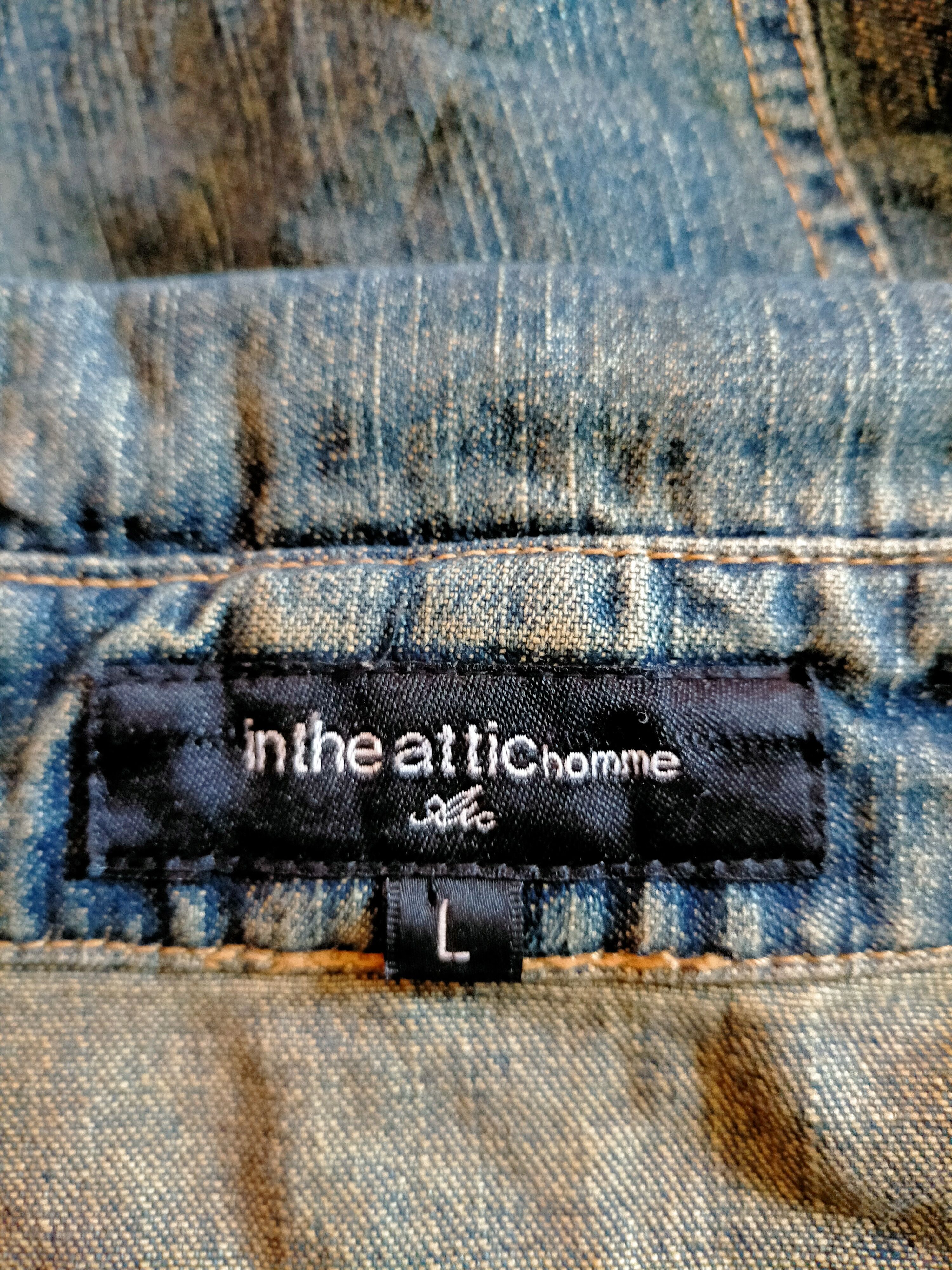 In The Attic In the Attic Denim Jacket Zipped Punk Style Size US L / EU 52-54 / 3 - 23 Thumbnail