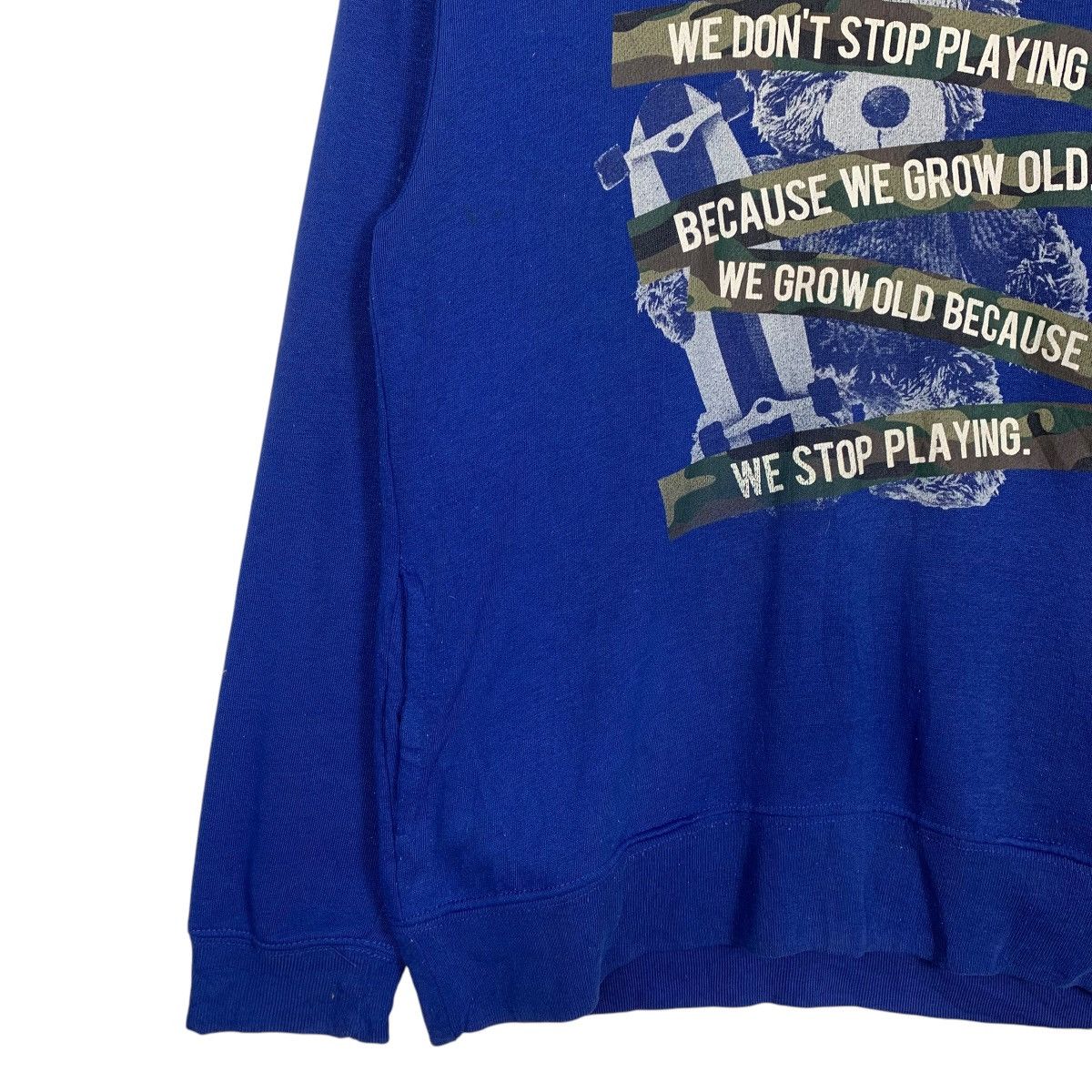 Japanese Brand Vintage Bear Skateboard Quotes Hoodie Size US M / EU 48-50 / 2 - 3 Thumbnail