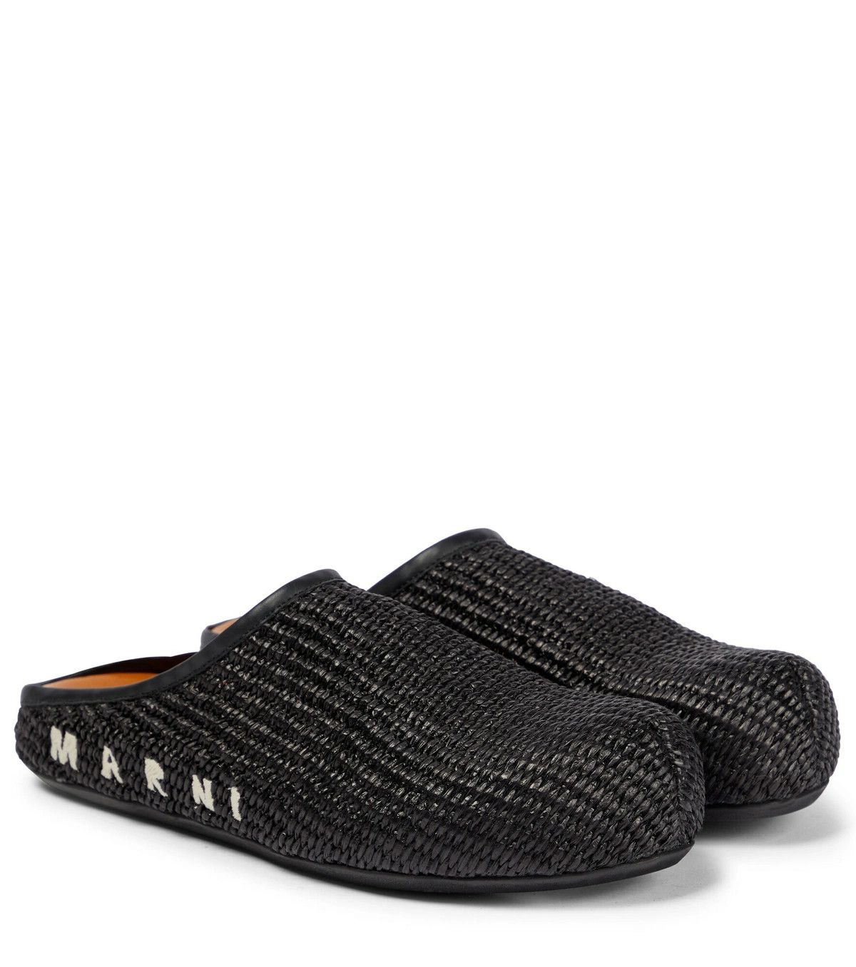 Marni o1y1025 Mules in Black Size US 6 / IT 36 - 1 Thumbnail
