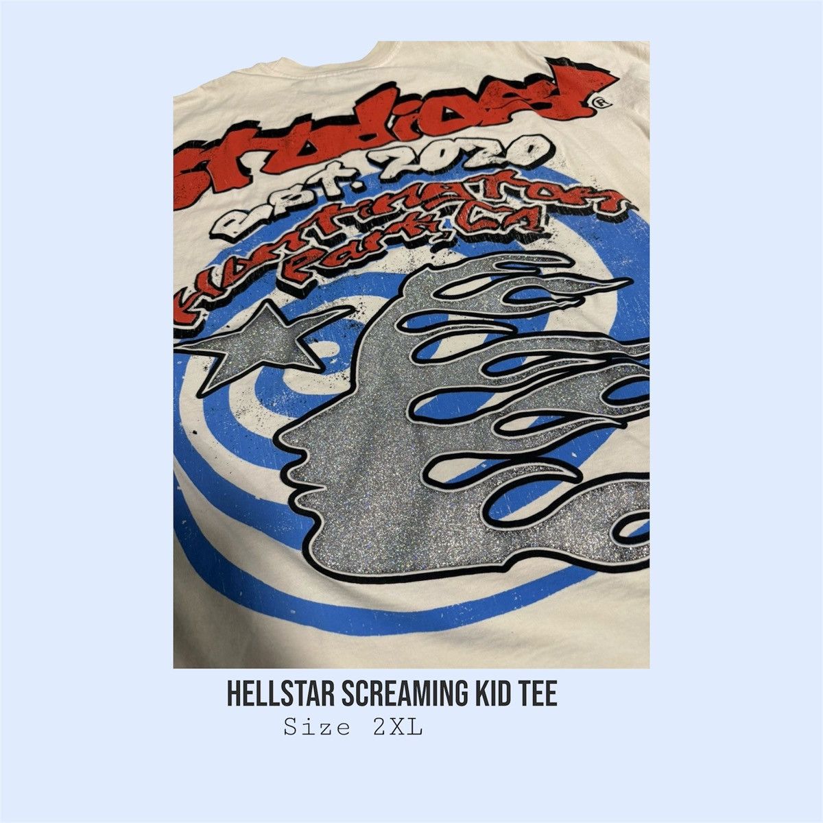 HELLSTAR Hellstar Screaming Kid Tee Size US XXL / EU 58 / 5 - 7 Thumbnail