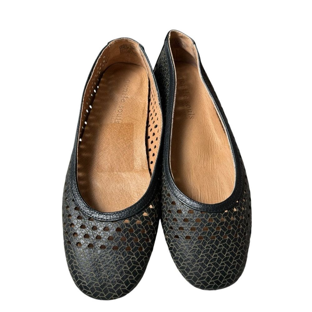 Gentle Souls New Gentle Souls Eugene Travel Packable Woven Ballet Flat S Size US 9.5 / IT 39.5 - 2 Thumbnail