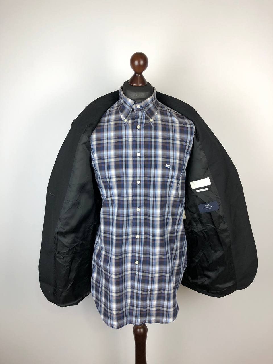 Arket ARKET Marzotto/166 Wool Blazer Jacket Black size 40 Size 40R - 7 Thumbnail
