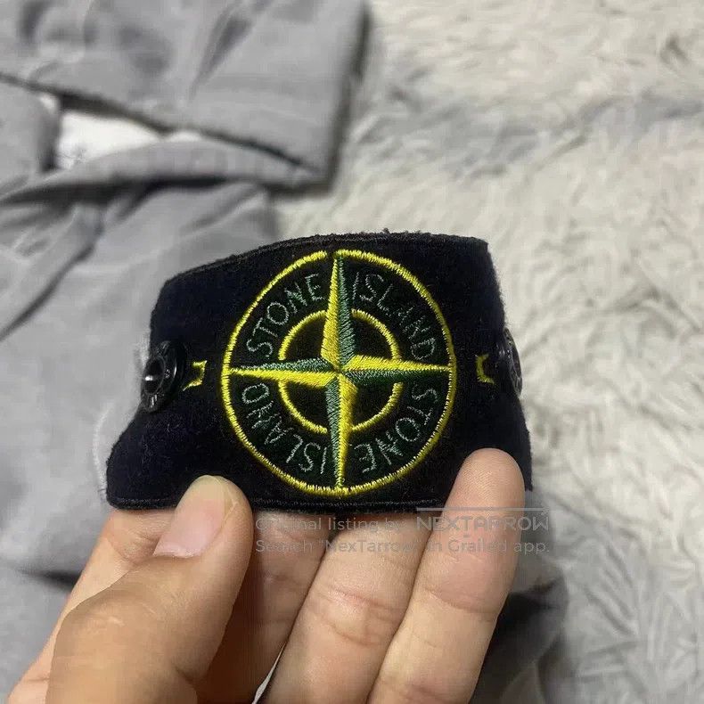 Stone Island Stone Island Hooded Sweatshirt Hoodie Grey L Size Size US L / EU 52-54 / 3 - 3 Thumbnail