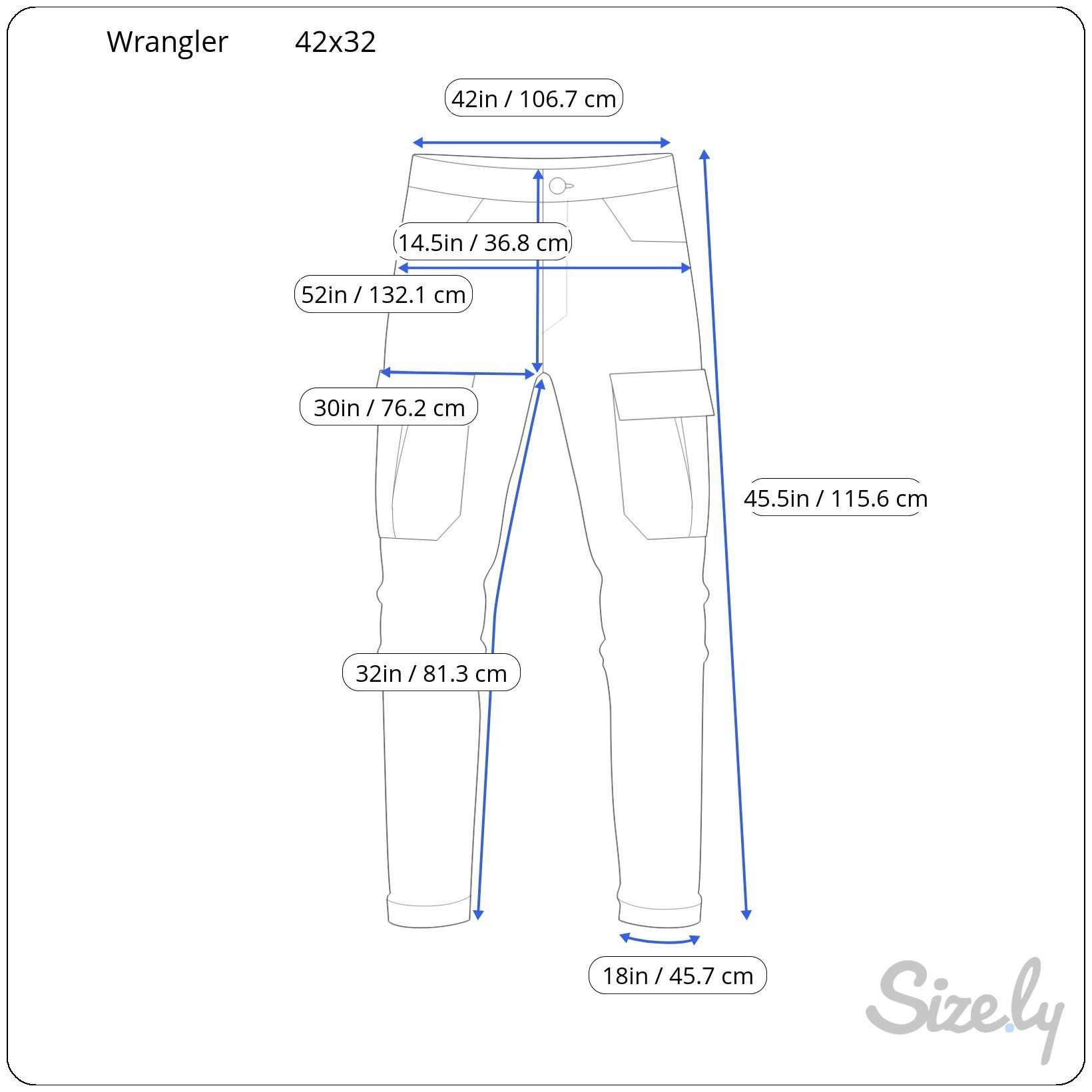 Wrangler Wrangler Authentics Mens Black Cargo Pants 42x32 Relaxed Fit Size US 42 / EU 58 - 2 Thumbnail