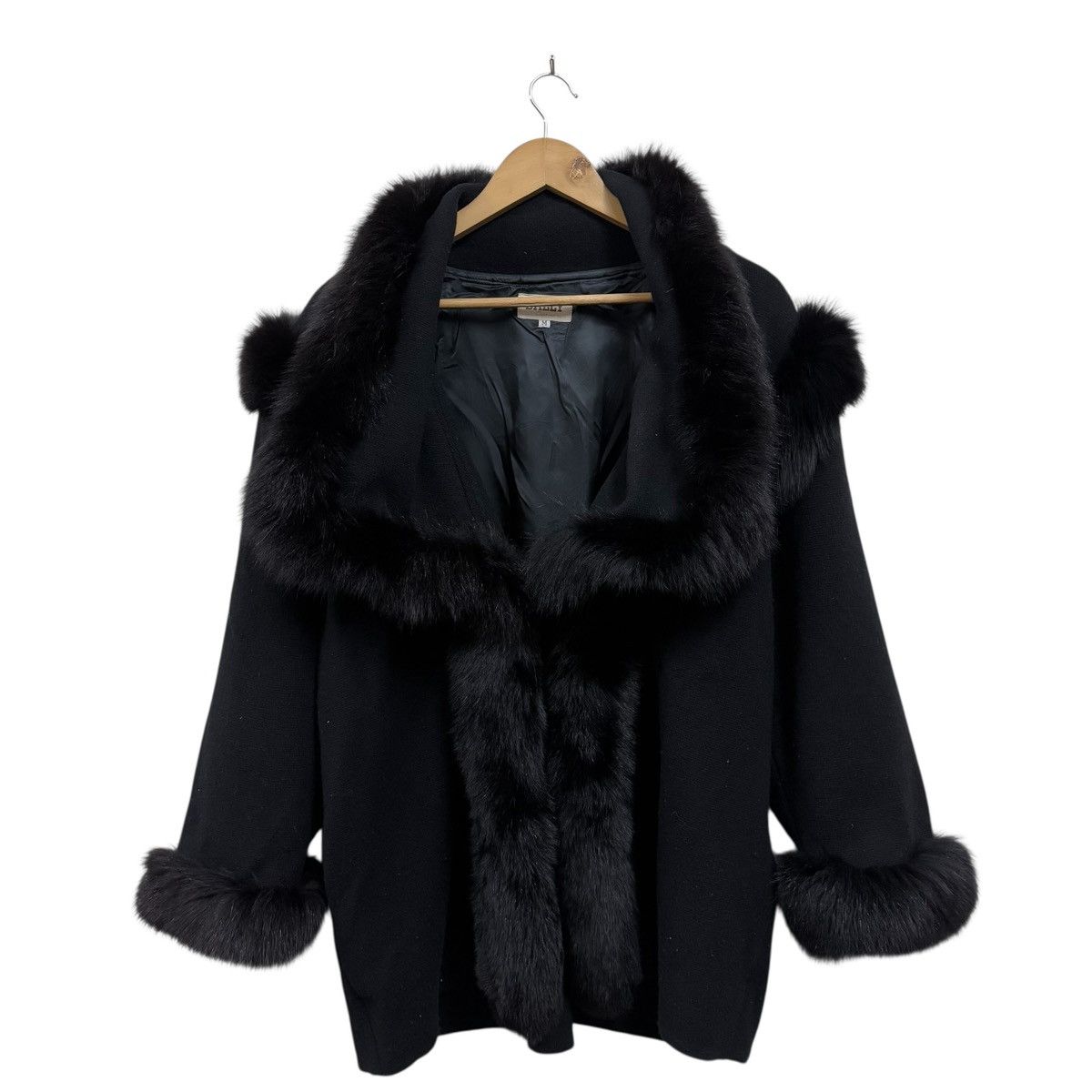 Bally Bally Cashmere Faux Fur Trim Coat Jacket Size L / US 10 / IT 46 - 4 Thumbnail