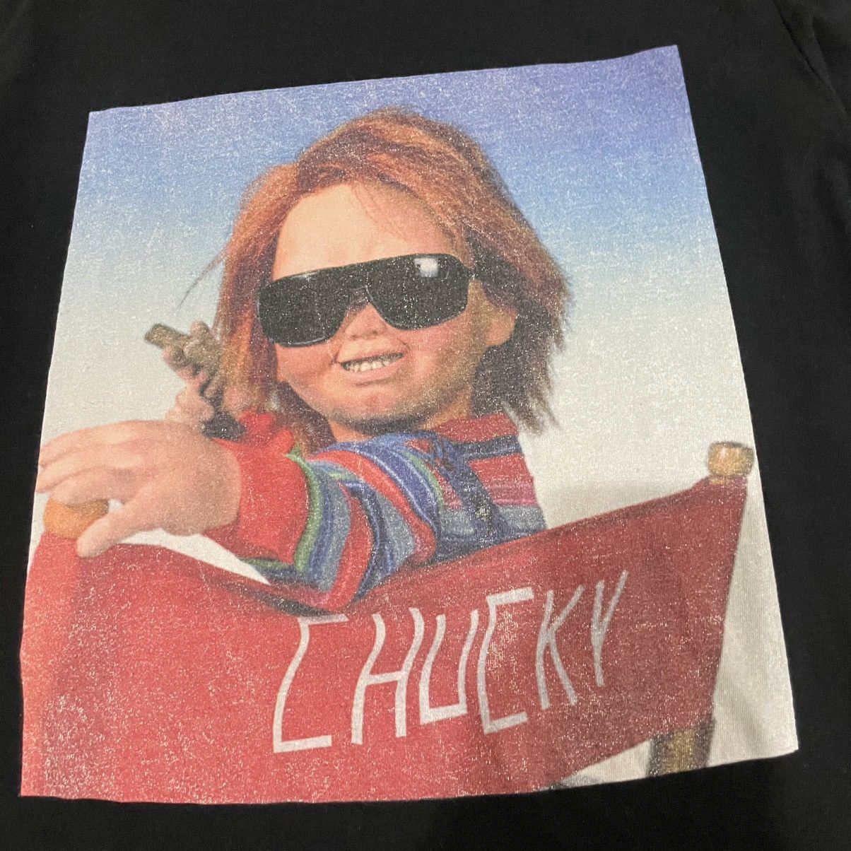 Vintage Chucky Movie Graphic T-shirt Men Black Short Sleeve Size US S / EU 44-46 / 1 - 3 Thumbnail