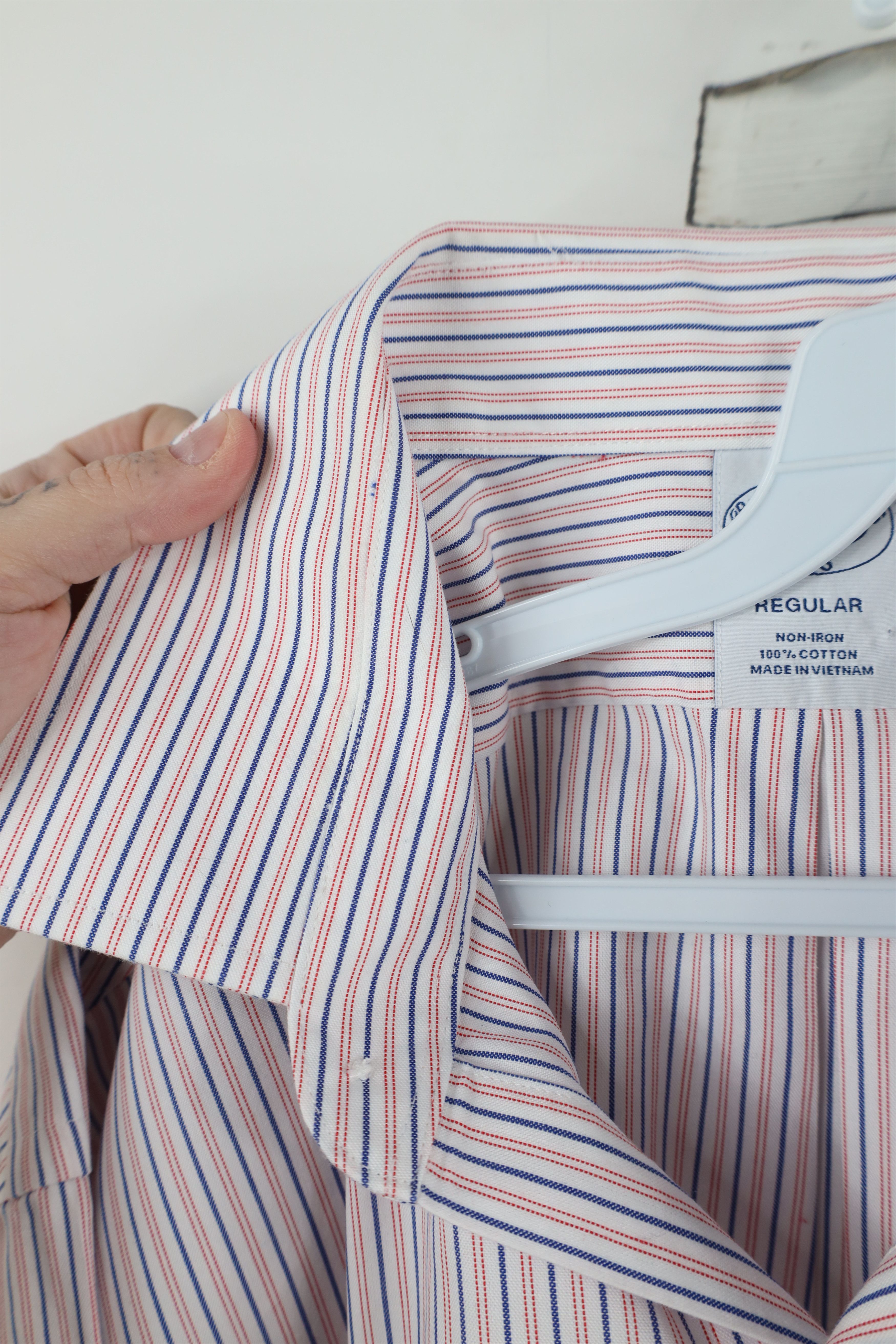 Brooks Brothers × Vintage Vintage Brooks Brothers Non Iron Collared Button Shirt Size US M / EU 48-50 / 2 - 8 Thumbnail
